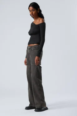 Weekday AMPLE LOW LOOSE CUT JEANS>Women Jeans