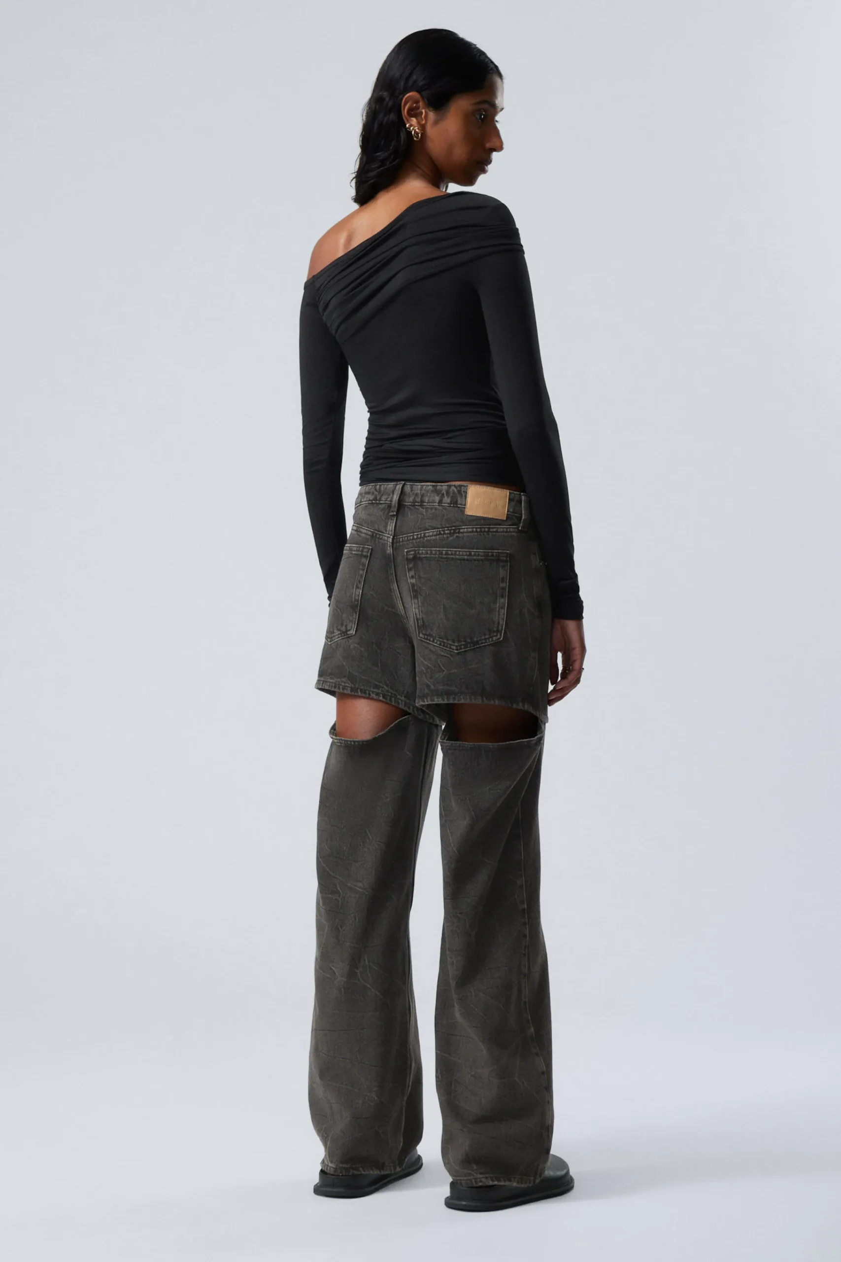 Weekday AMPLE LOW LOOSE CUT JEANS>Women Jeans