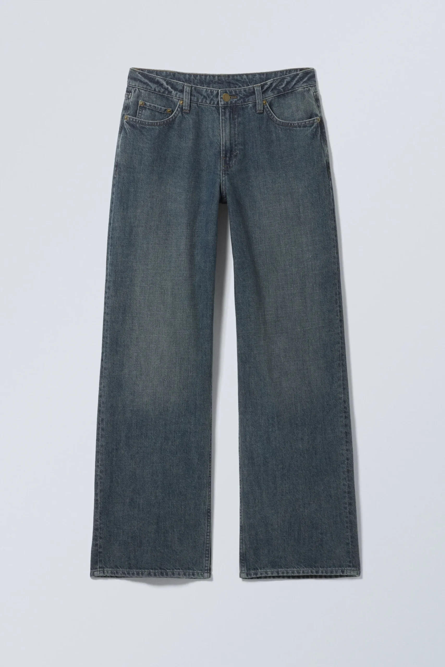Weekday AMPLE LOW RISE LOOSE WIDE LEG JEANS>Women Jeans
