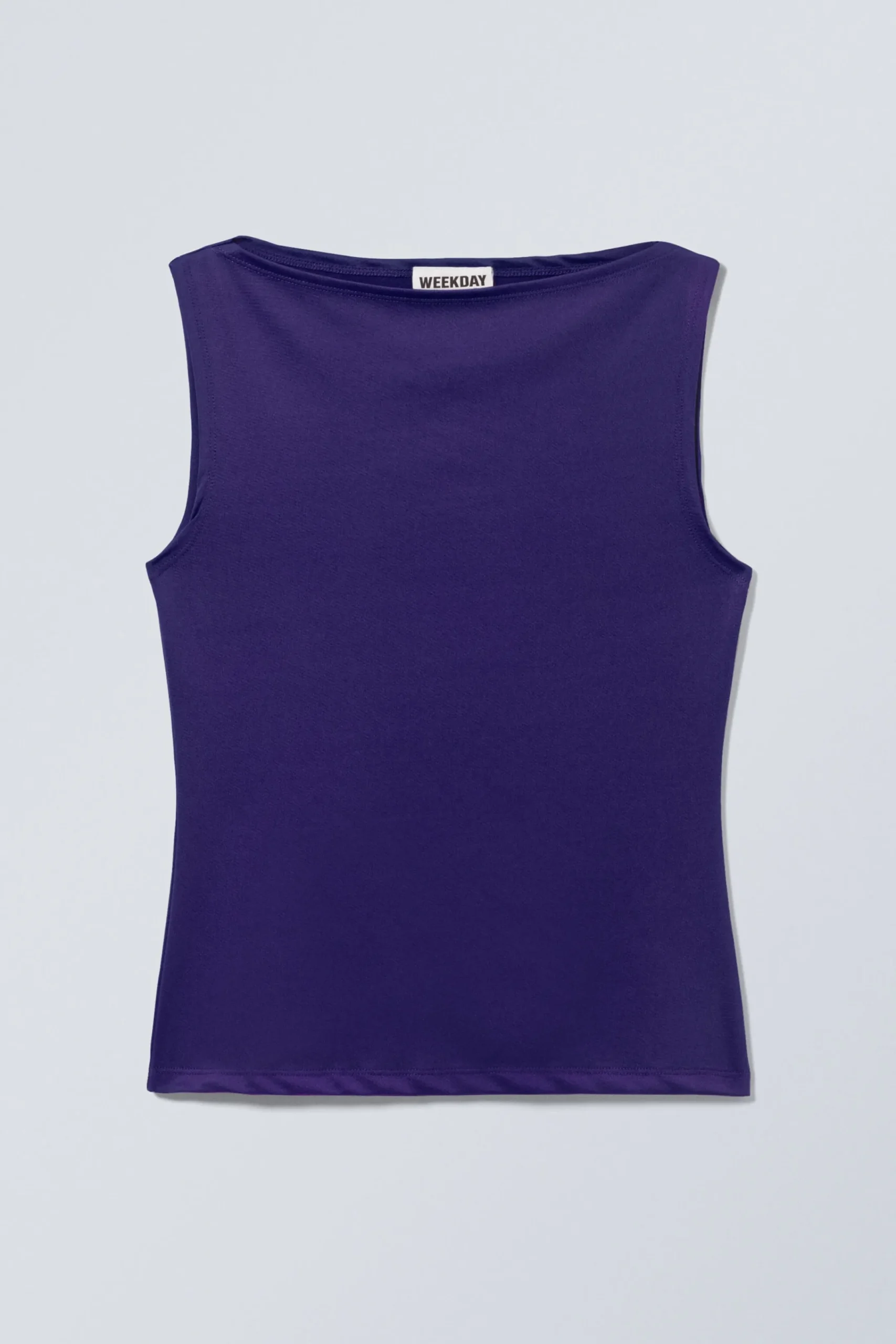 Weekday ANNIE SLEEVELESS BOAT-NECK TOP>Women Tops