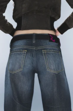Weekday ANTI LOW WAIST REGULAR STRAIGHT JEANS><noscript><img width=