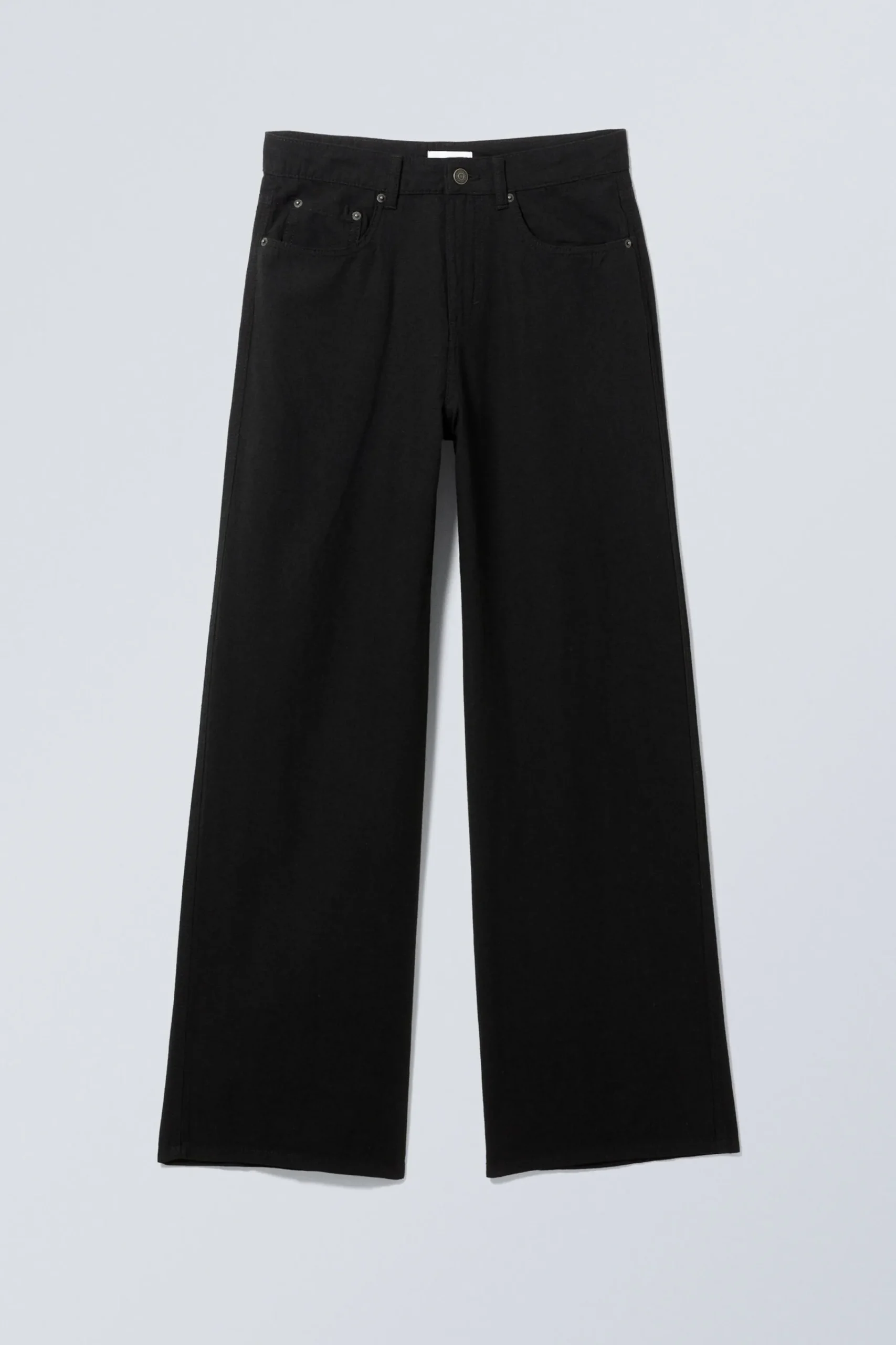 Weekday ASTRO BAGGY LINEN BLEND TROUSERS>Women Trousers
