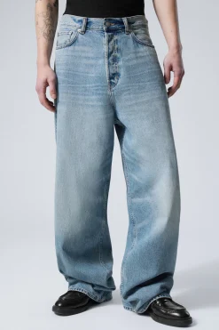 Weekday ASTRO LOOSE BAGGY LEG JEANS><noscript><img data-lazyloaded=