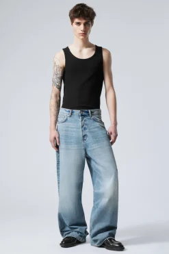 Weekday ASTRO LOOSE BAGGY LEG JEANS><noscript><img data-lazyloaded=