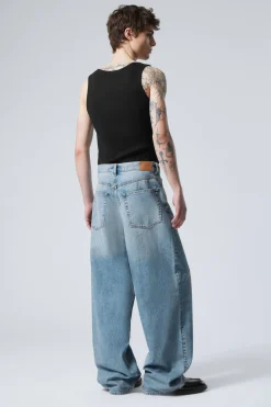Weekday ASTRO LOOSE BAGGY LEG JEANS><noscript><img data-lazyloaded=