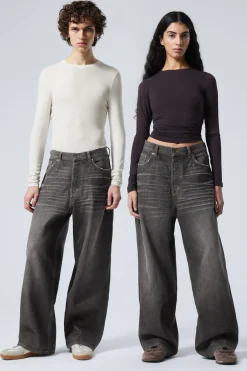 Weekday ASTRO LOOSE BAGGY LEG JEANS>Women Jeans|Jeans