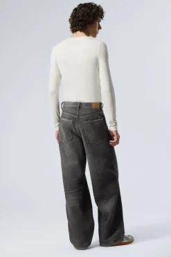 Weekday ASTRO LOOSE BAGGY LEG JEANS><noscript><img data-lazyloaded=
