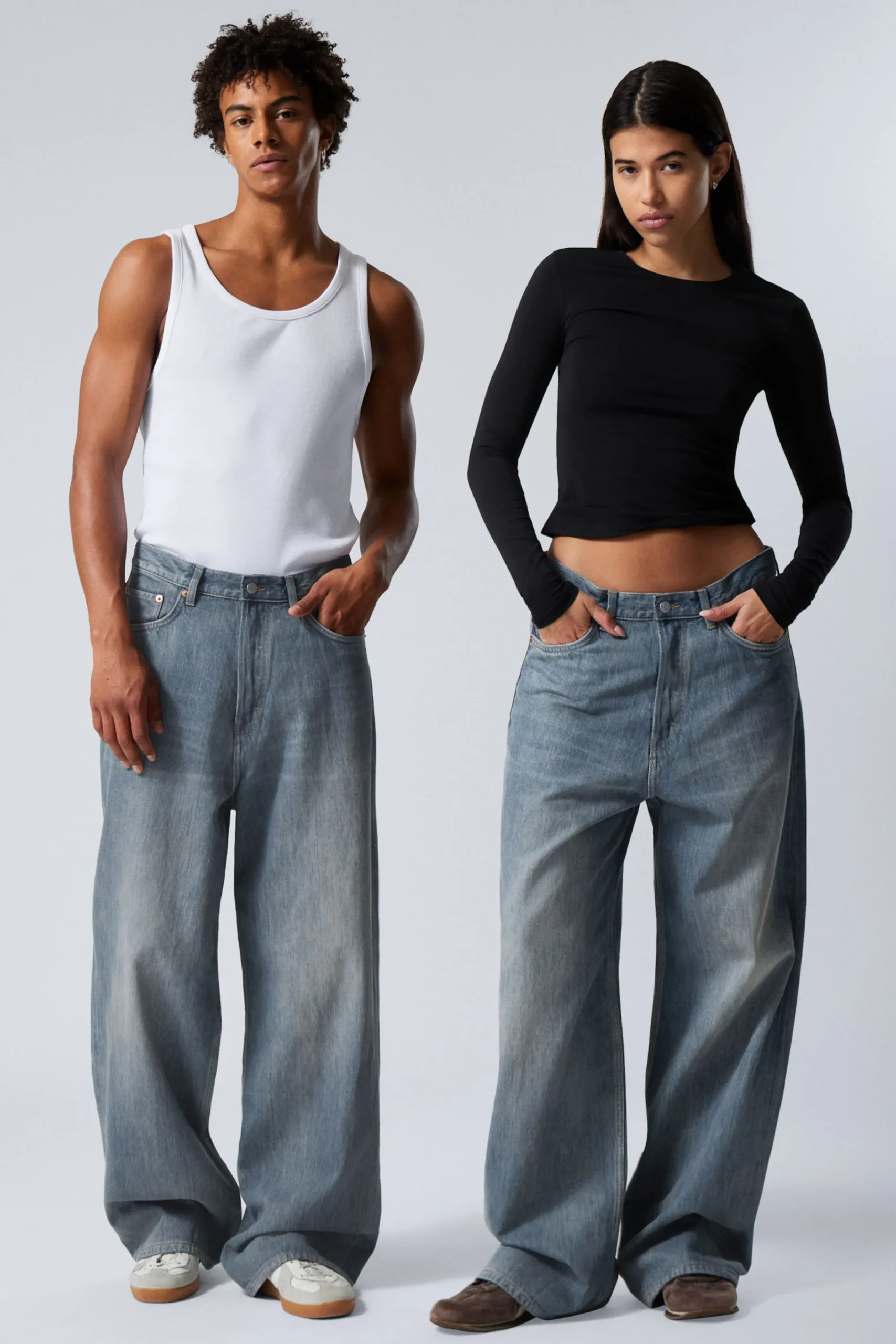 Weekday ASTRO LOOSE BAGGY LEG JEANS>Women Jeans|Jeans