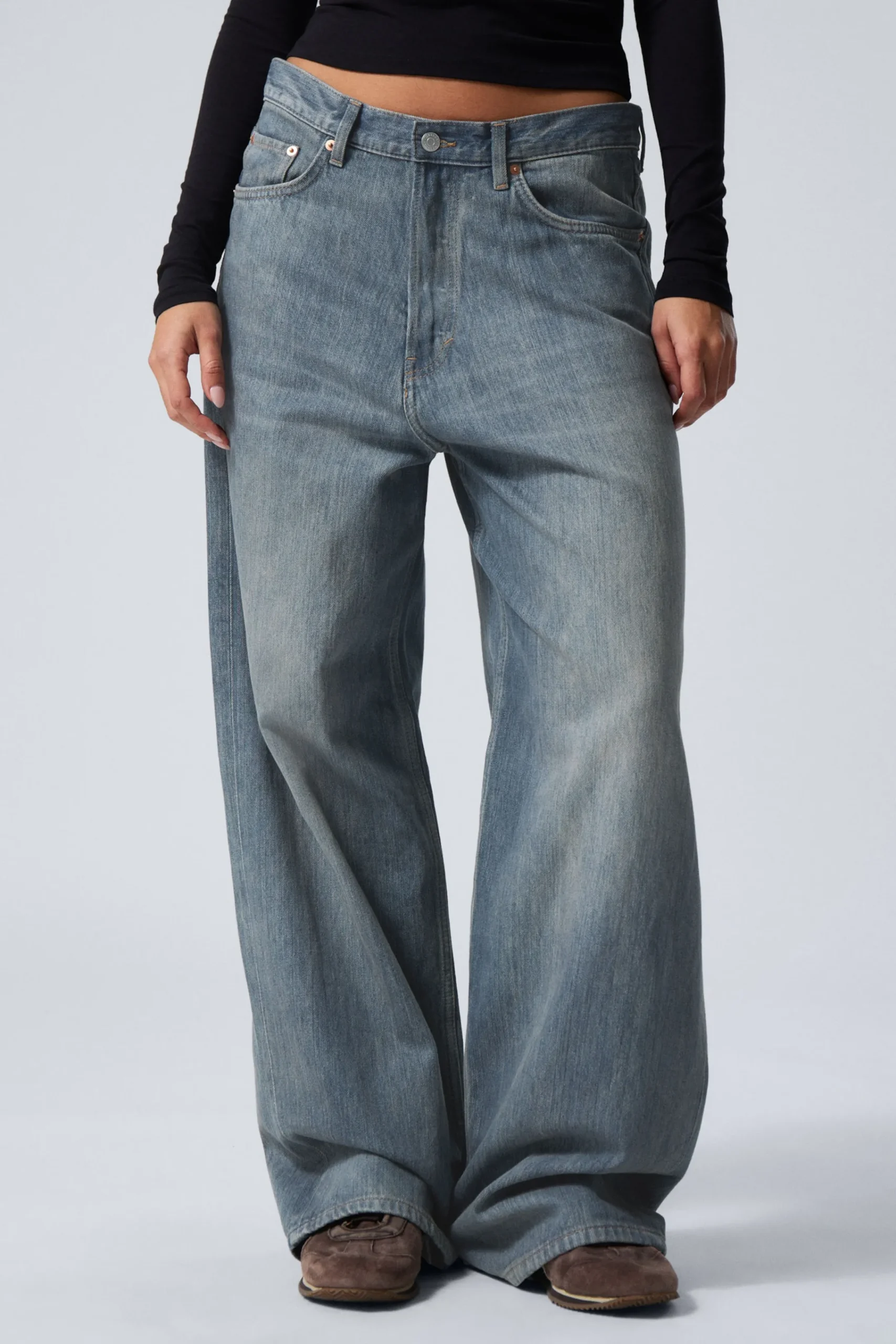 Weekday ASTRO LOOSE BAGGY LEG JEANS>Women Jeans|Jeans