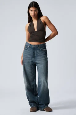Weekday ASTRO LOOSE BAGGY LEG JEANS><noscript><img width=