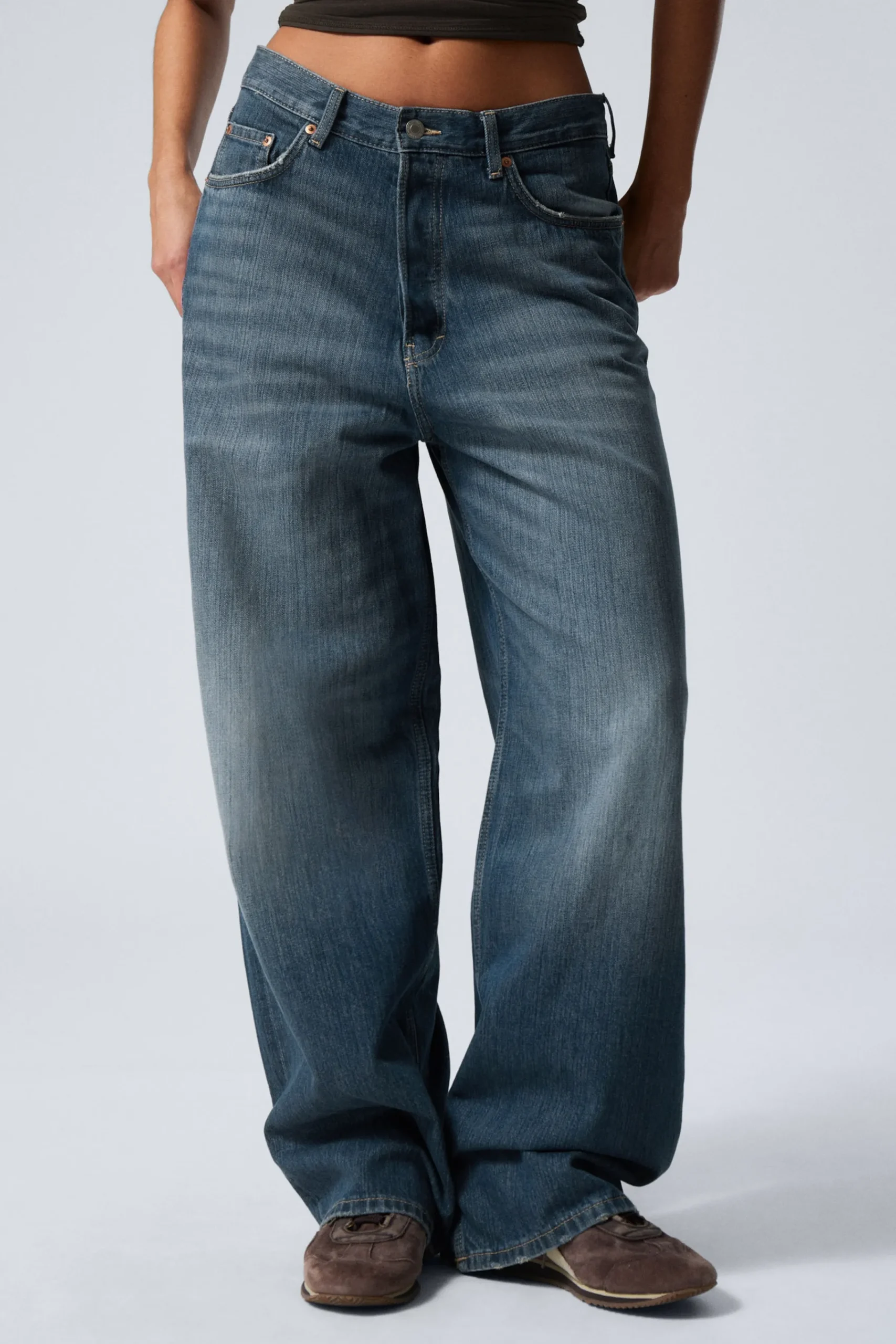 Weekday ASTRO LOOSE BAGGY LEG JEANS> Jeans