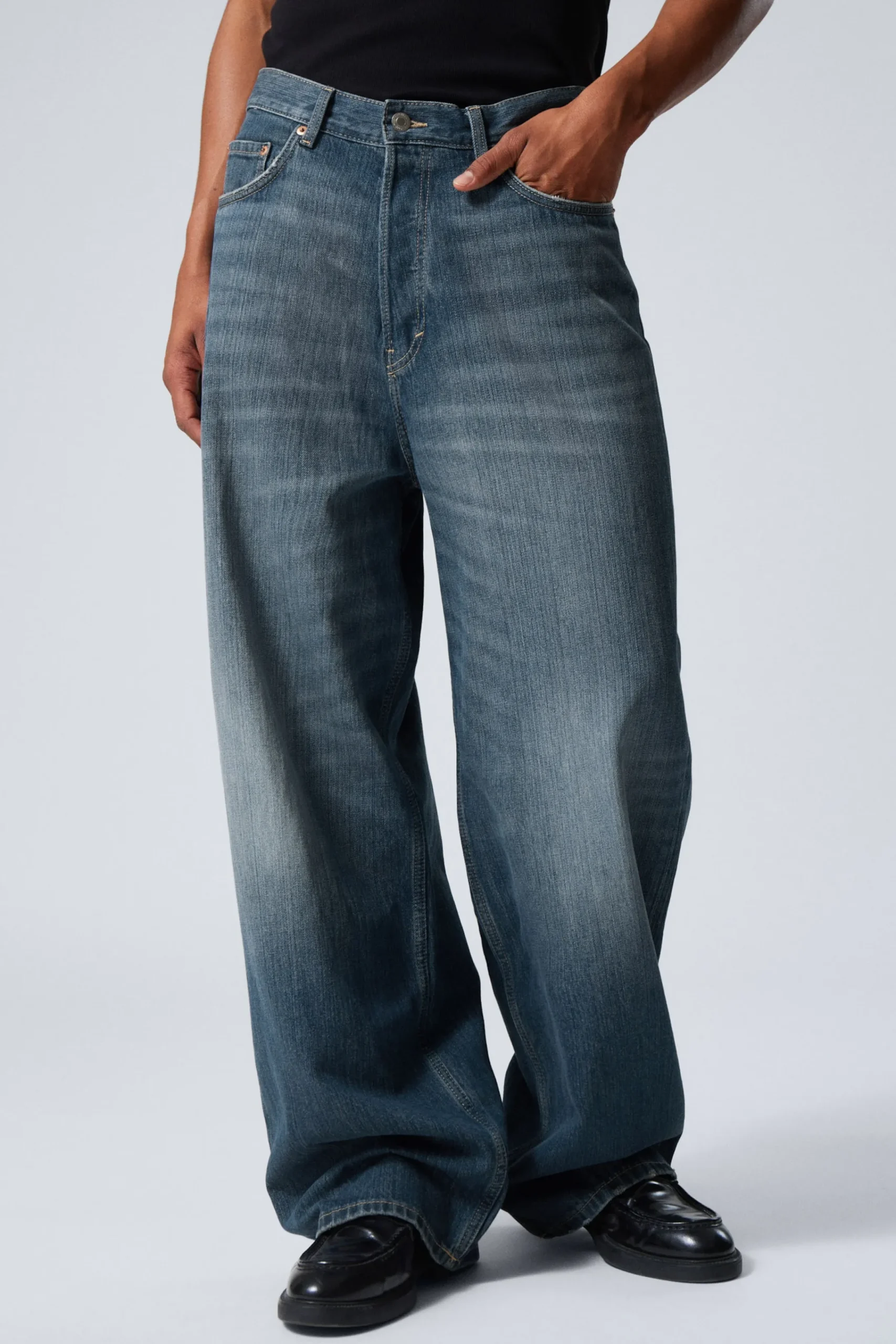 Weekday ASTRO LOOSE BAGGY LEG JEANS> Jeans