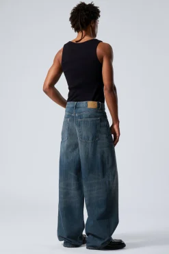 Weekday ASTRO LOOSE BAGGY LEG JEANS><noscript><img width=