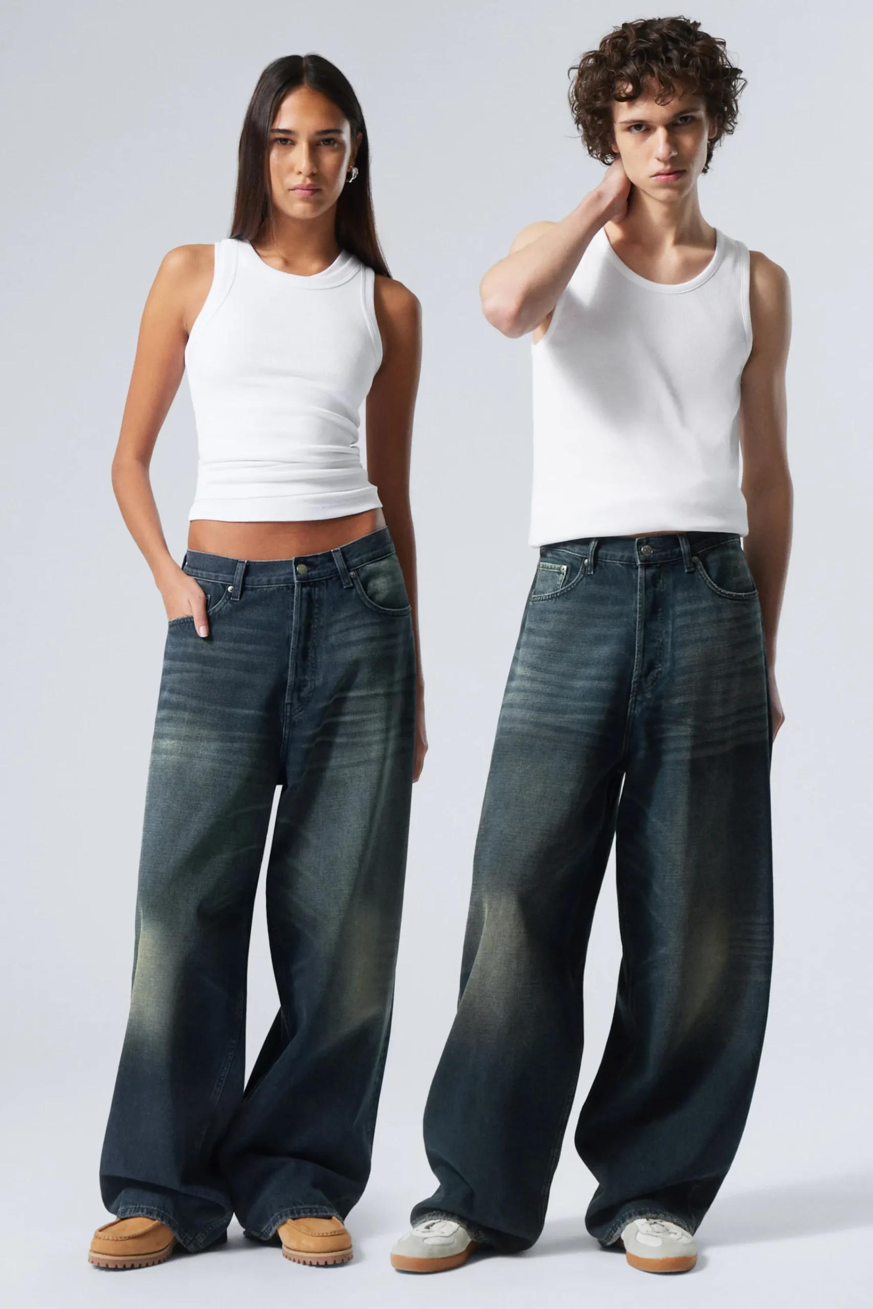 Weekday ASTRO LOOSE BAGGY LEG JEANS>Women Jeans|Jeans