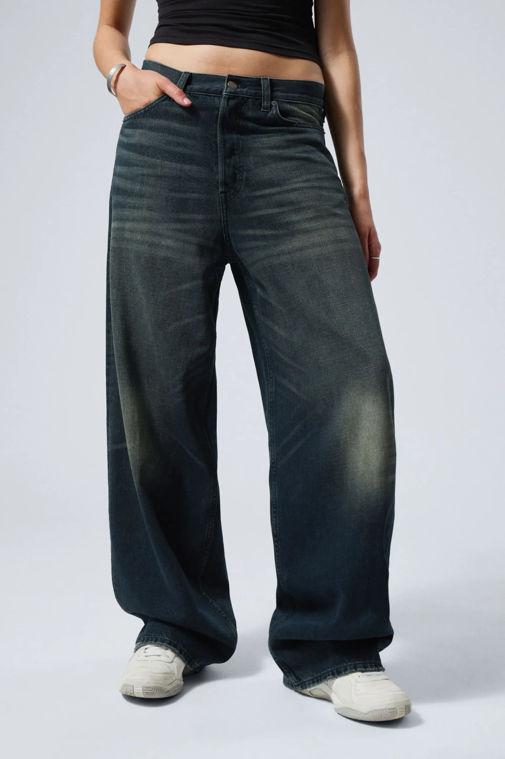 Weekday ASTRO LOOSE BAGGY LEG JEANS>Women Jeans|Jeans