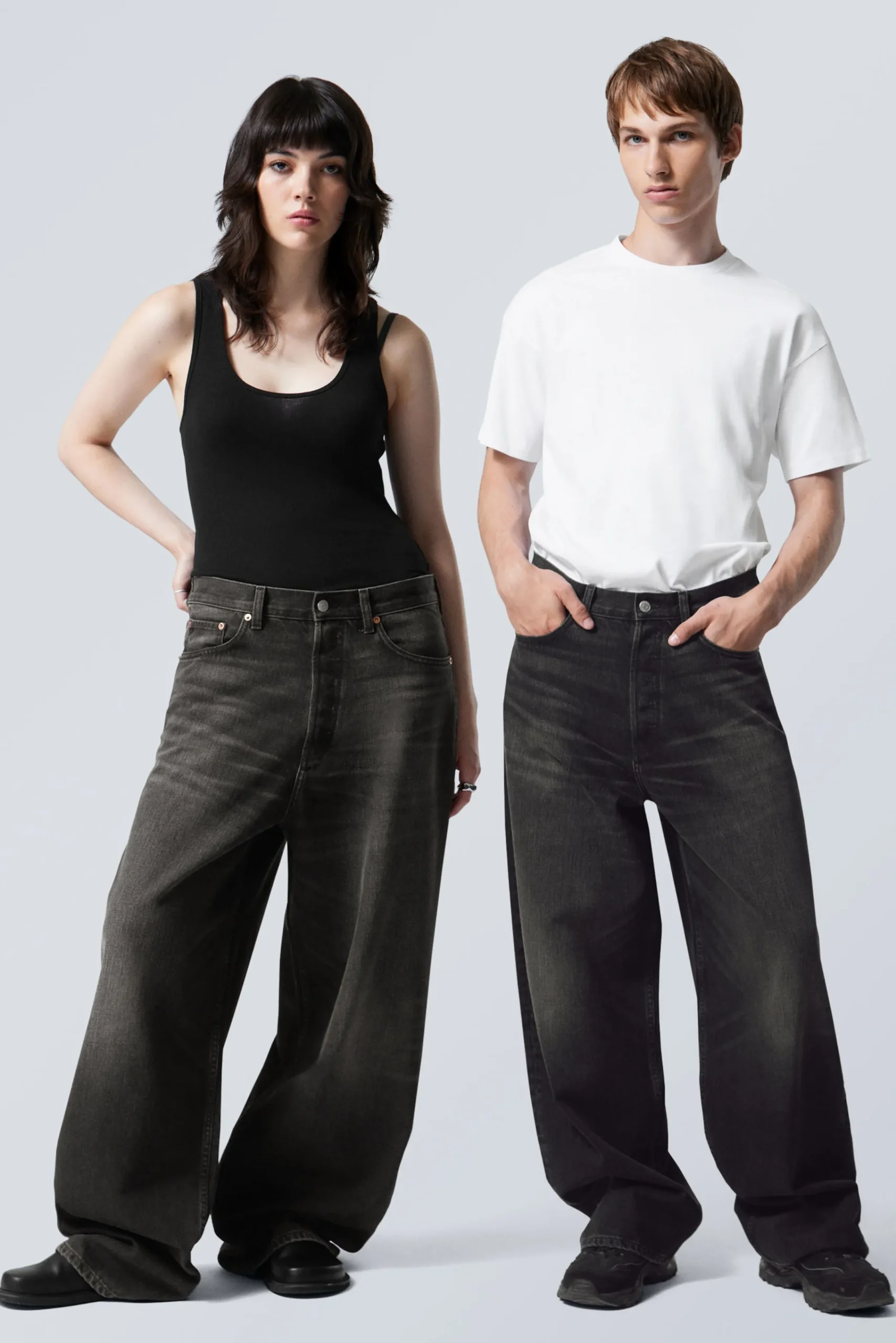 Weekday ASTRO LOOSE BAGGY LEG JEANS>Women Jeans|Jeans