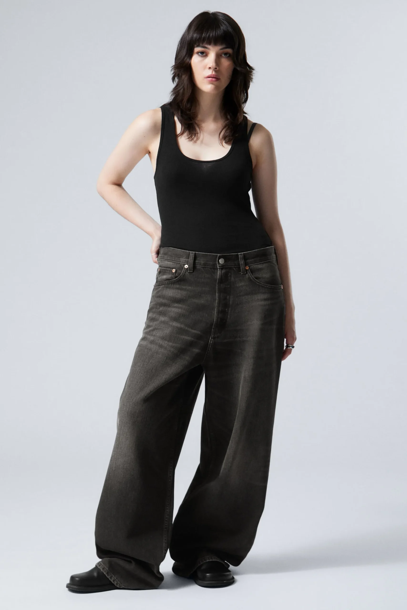Weekday ASTRO LOOSE BAGGY LEG JEANS>Women Jeans|Jeans