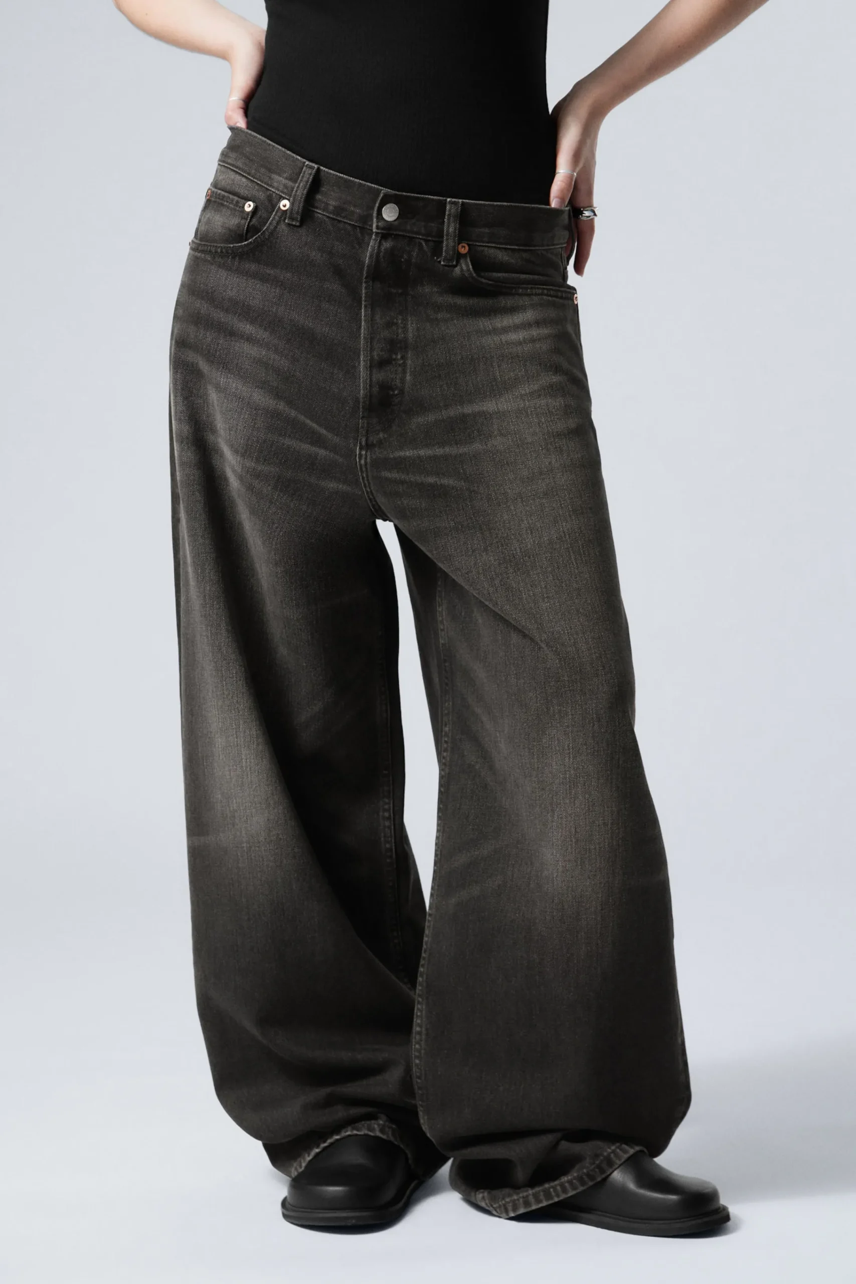 Weekday ASTRO LOOSE BAGGY LEG JEANS>Women Jeans|Jeans