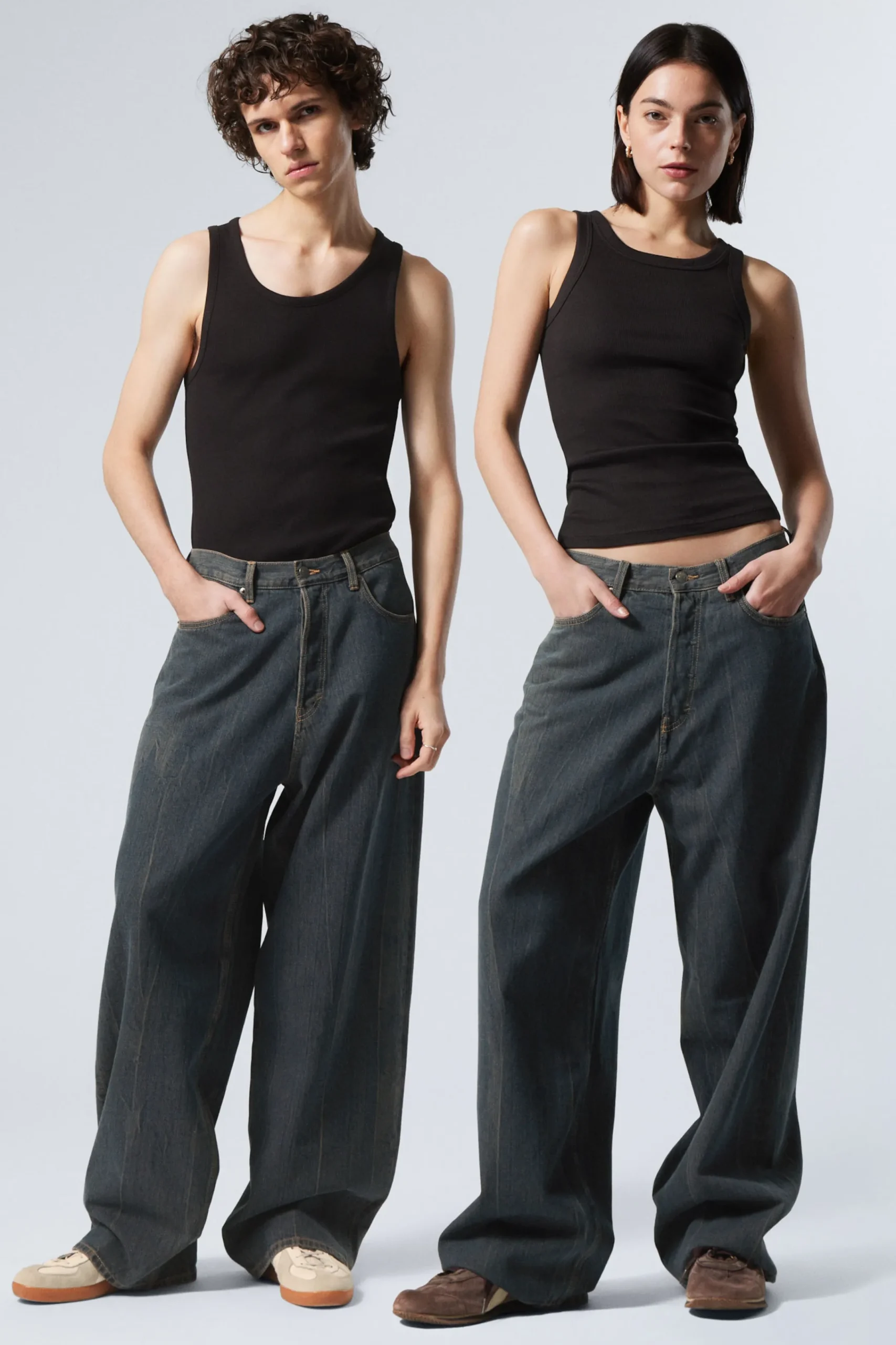 Weekday ASTRO LOOSE BAGGY LEG JEANS>Women Jeans|Jeans