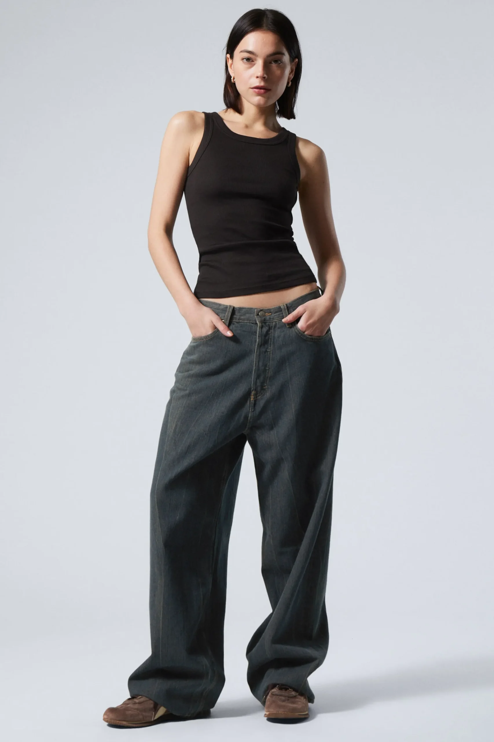 Weekday ASTRO LOOSE BAGGY LEG JEANS>Women Jeans|Jeans