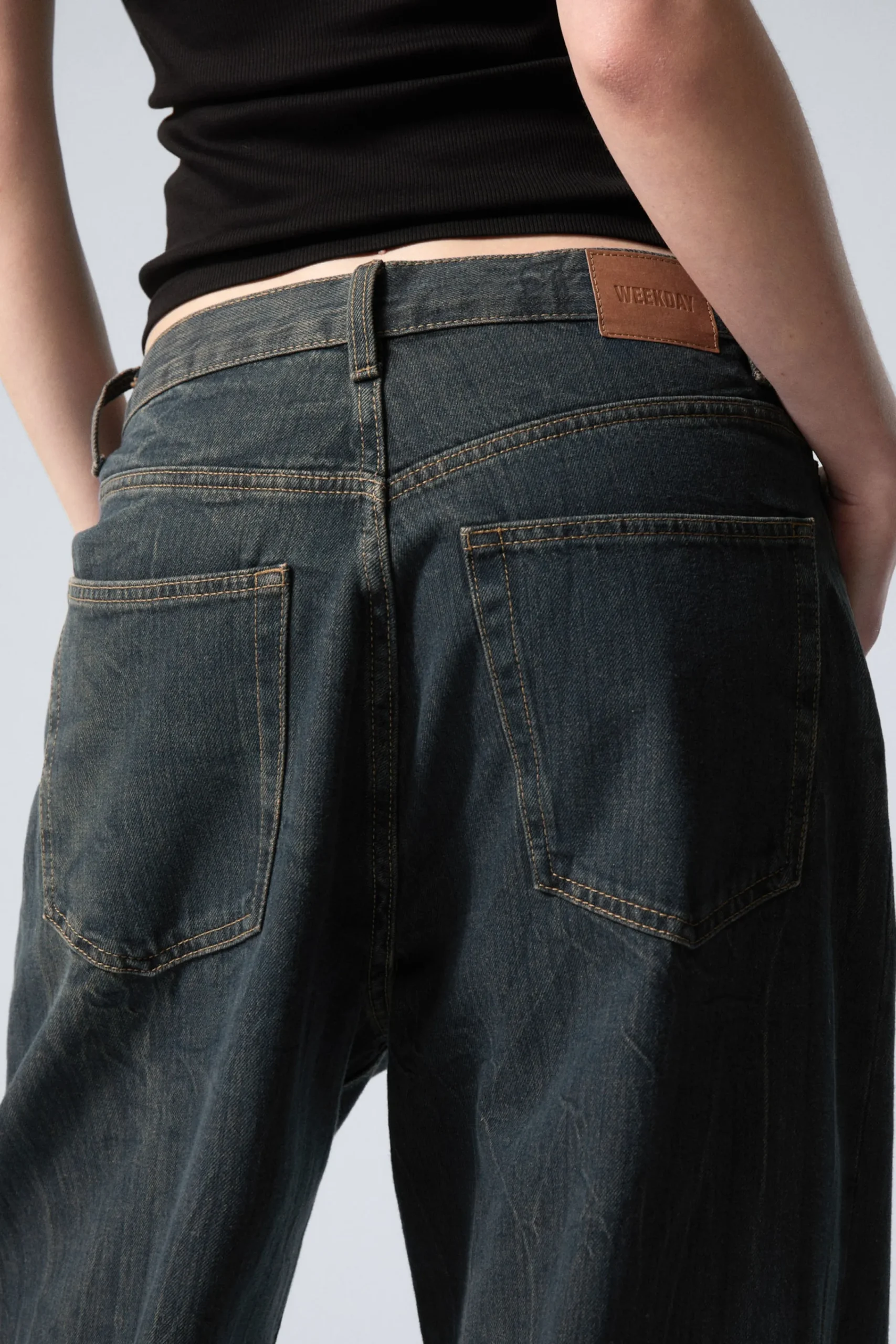 Weekday ASTRO LOOSE BAGGY LEG JEANS>Women Jeans|Jeans