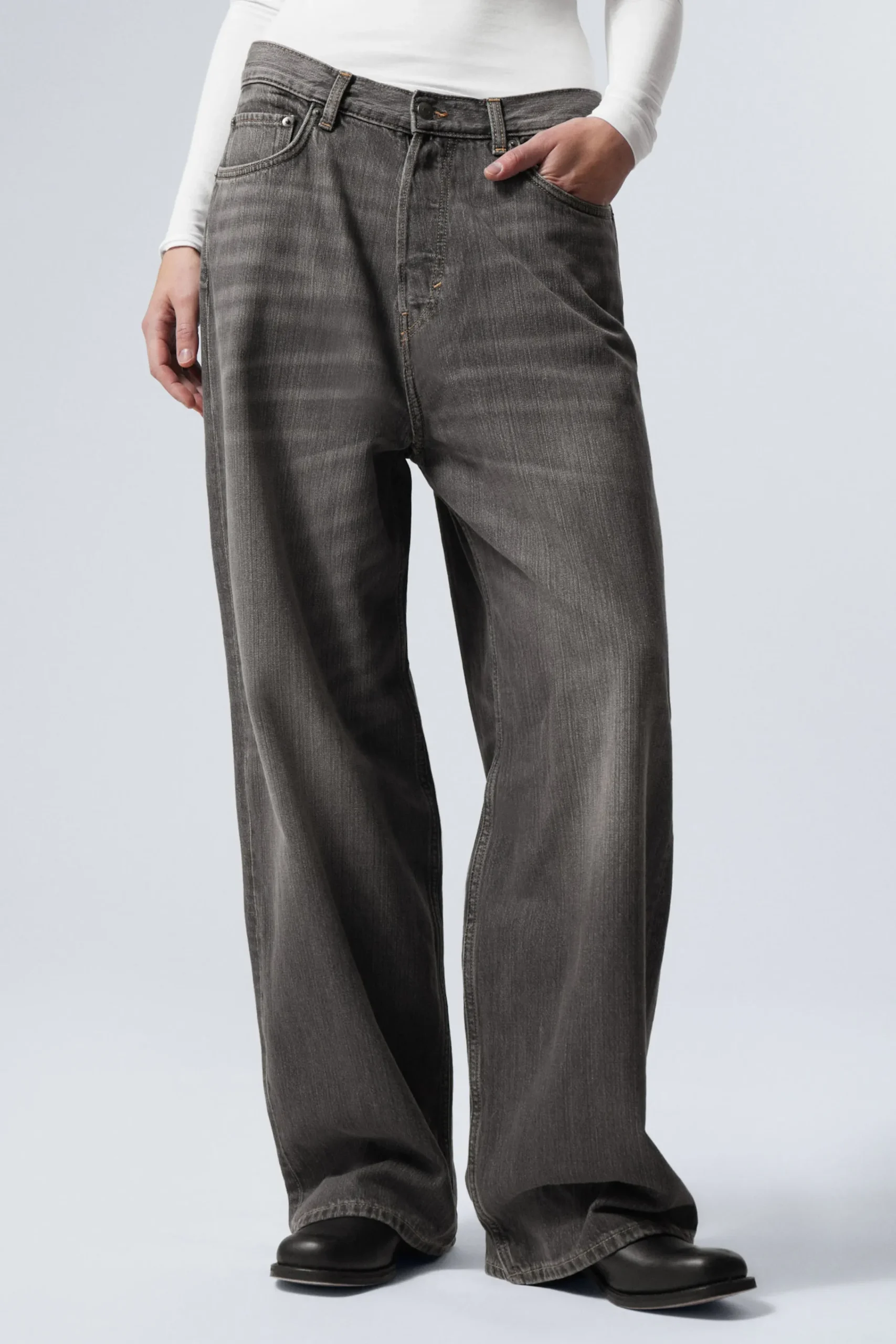 Weekday ASTRO LOOSE BAGGY LEG JEANS>Women Jeans|Jeans