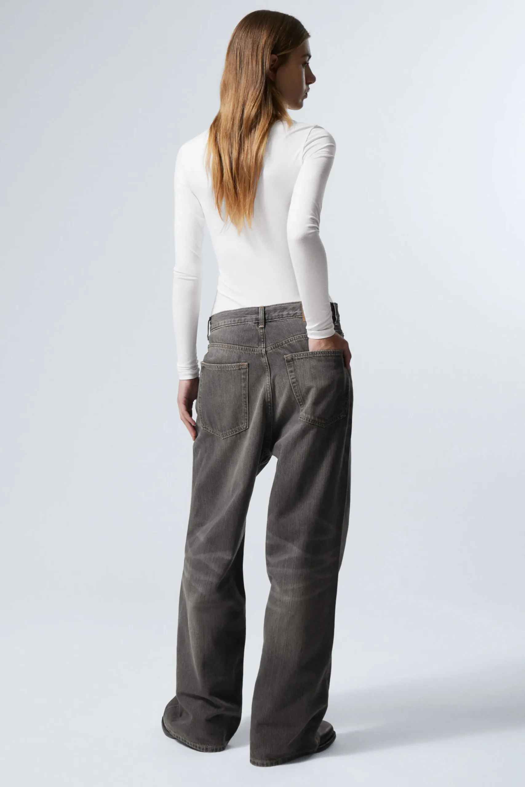 Weekday ASTRO LOOSE BAGGY LEG JEANS>Women Jeans|Jeans