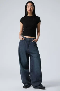 Weekday ASTRO LOOSE BAGGY SHAPE JEANS><noscript><img width=