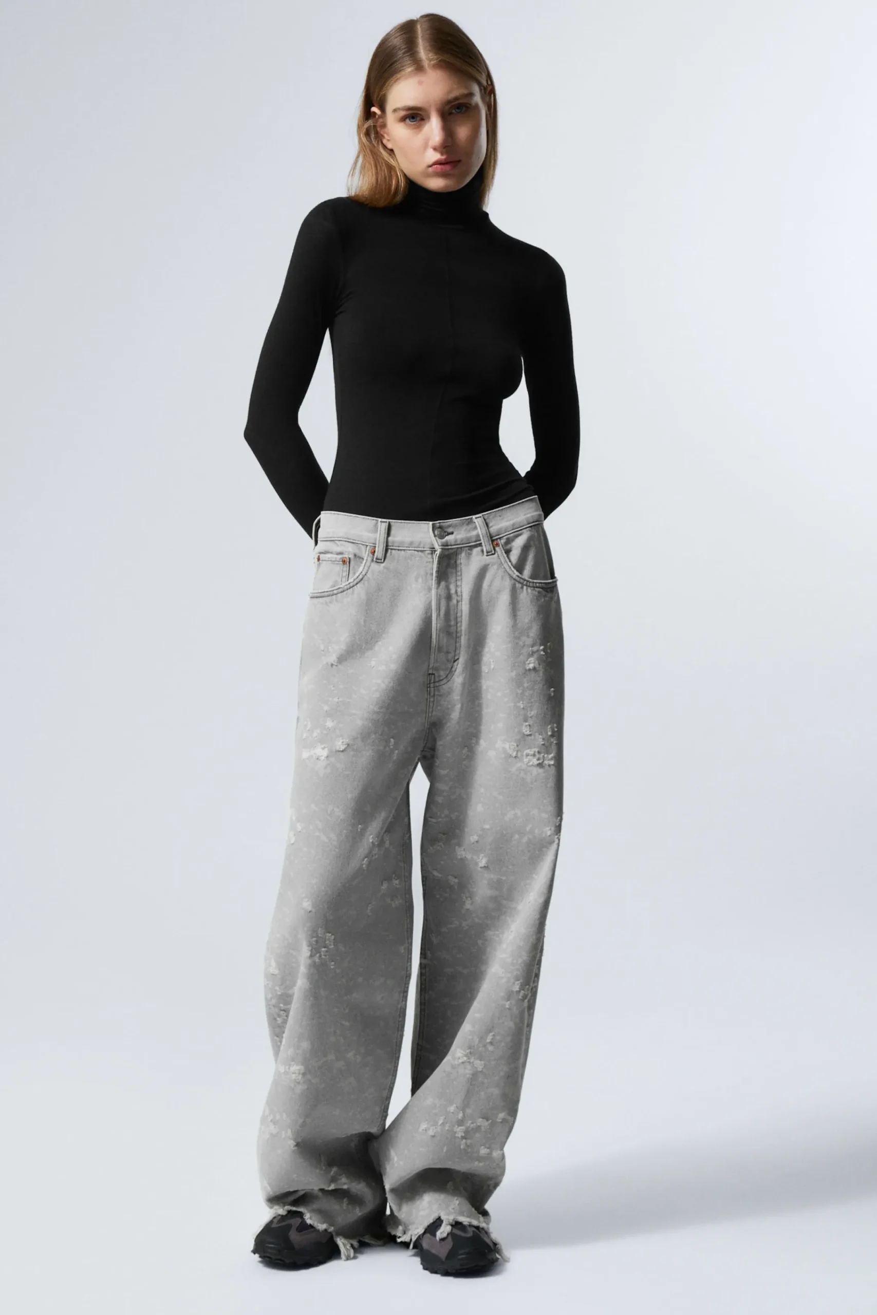 Weekday ASTRO LOOSE BAGGY TRASH JEANS> Jeans