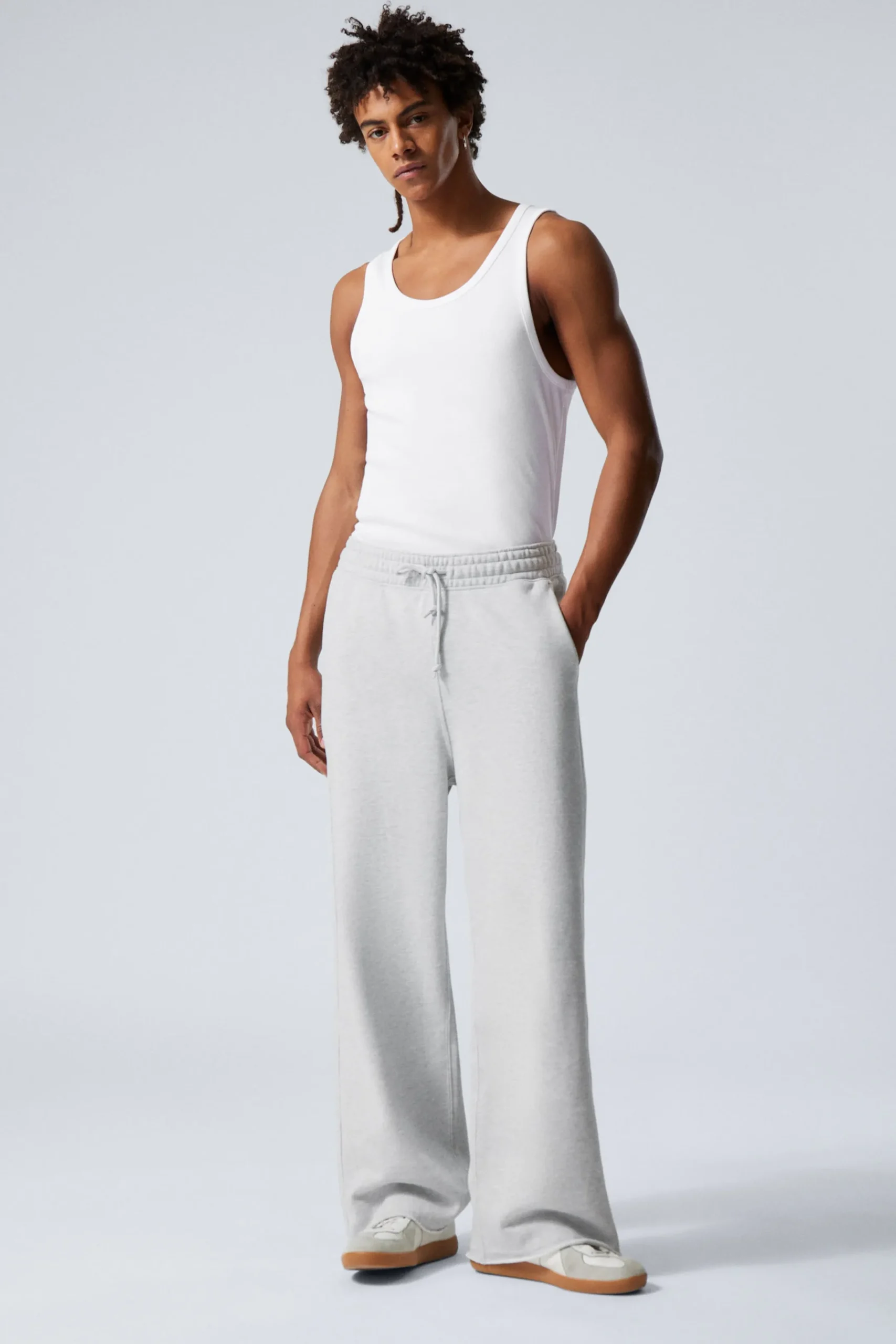 Weekday ASTRO LOOSE TERRY SWEATPANTS> Trousers|Basics