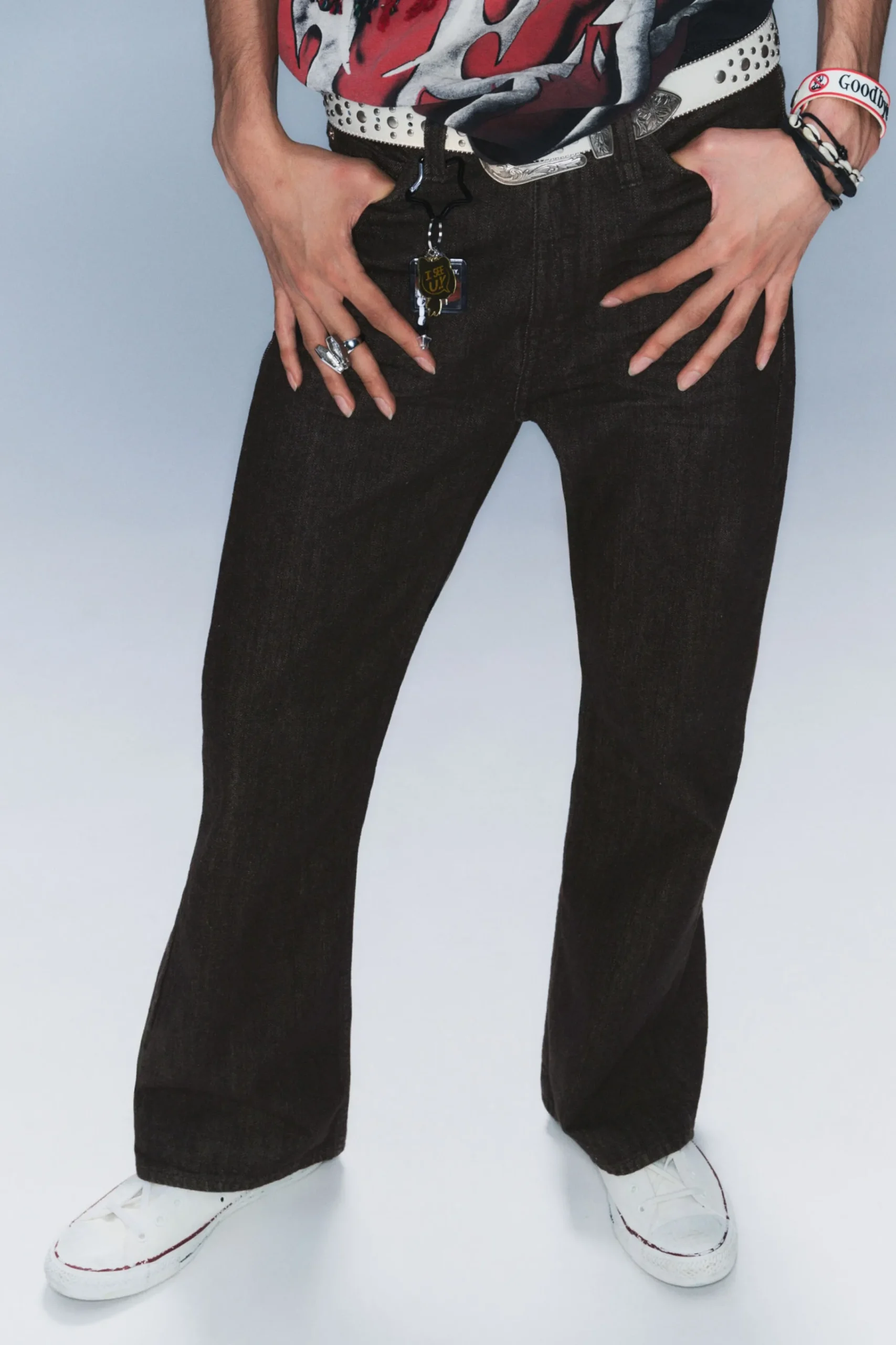 Weekday BOO BOOTLEG LOW WAIST REGULAR BOOTCUT JEANS> Jeans