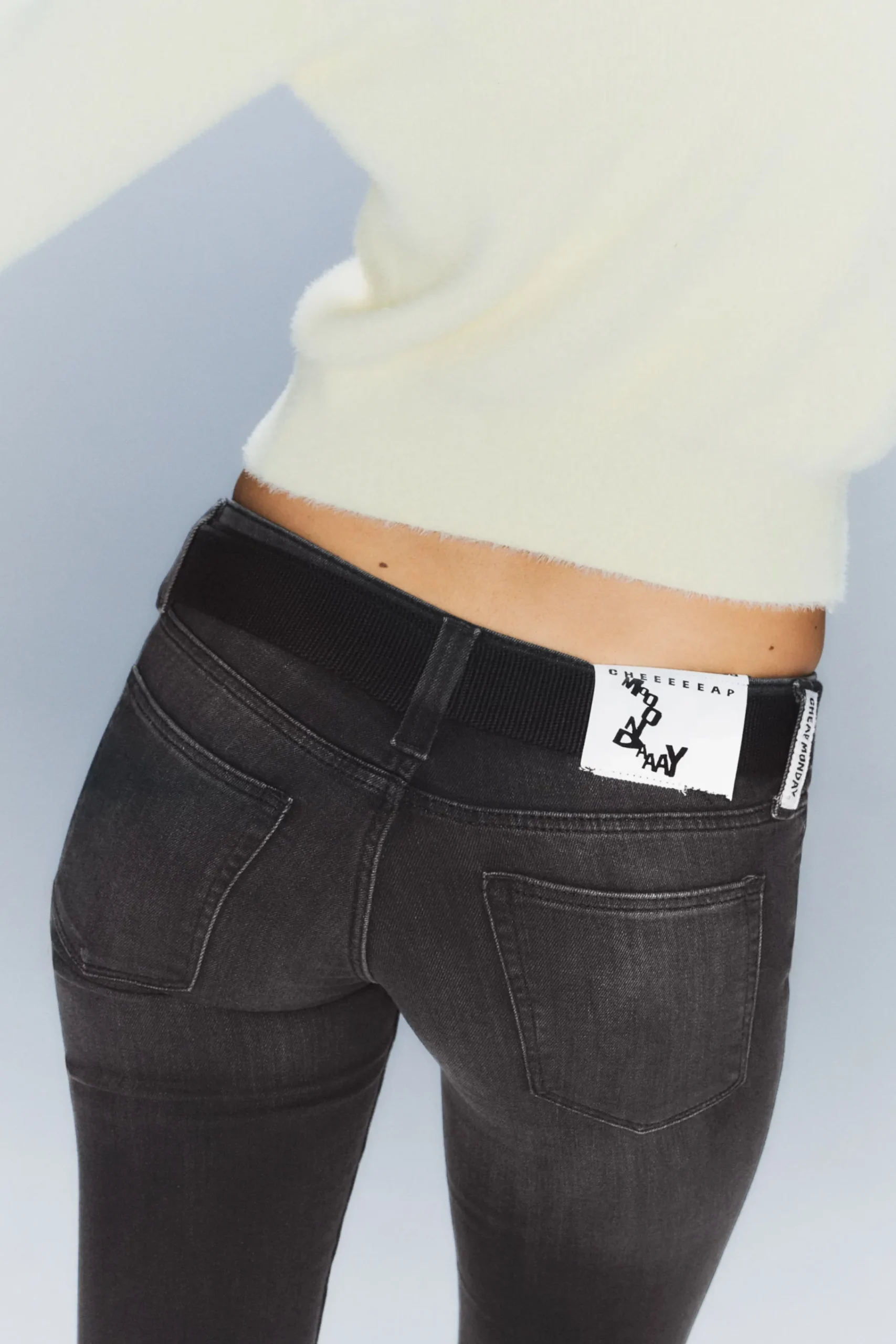Weekday BOOTY BEI LOW WAIST SKINNY BOOTCUT JEANS>Women Jeans