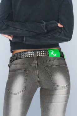 Weekday BOOTY BEI LOW WAIST SKINNY BOOTCUT JEANS><noscript><img width=