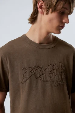 Weekday BOXY LIGHTWEIGHT GRAPHIC T-SHIRT> Graphics|T-Shirts & Tops