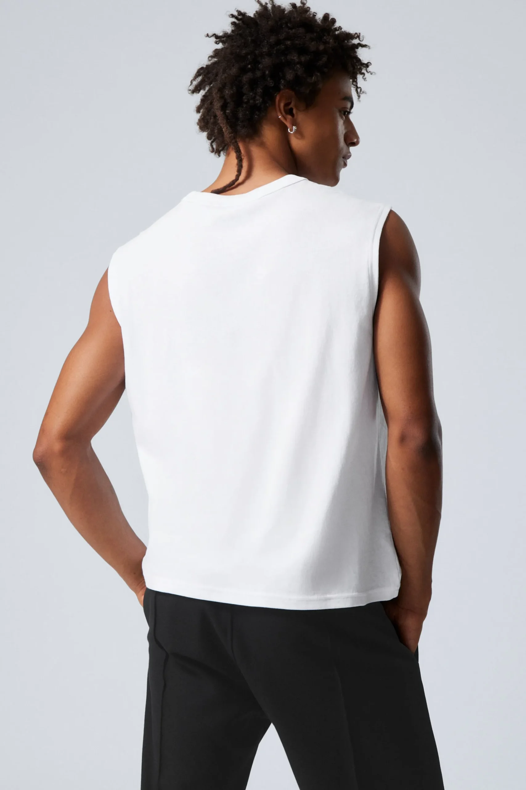 Weekday BOXY WASHED TANK TOP> Basics|T-Shirts & Tops