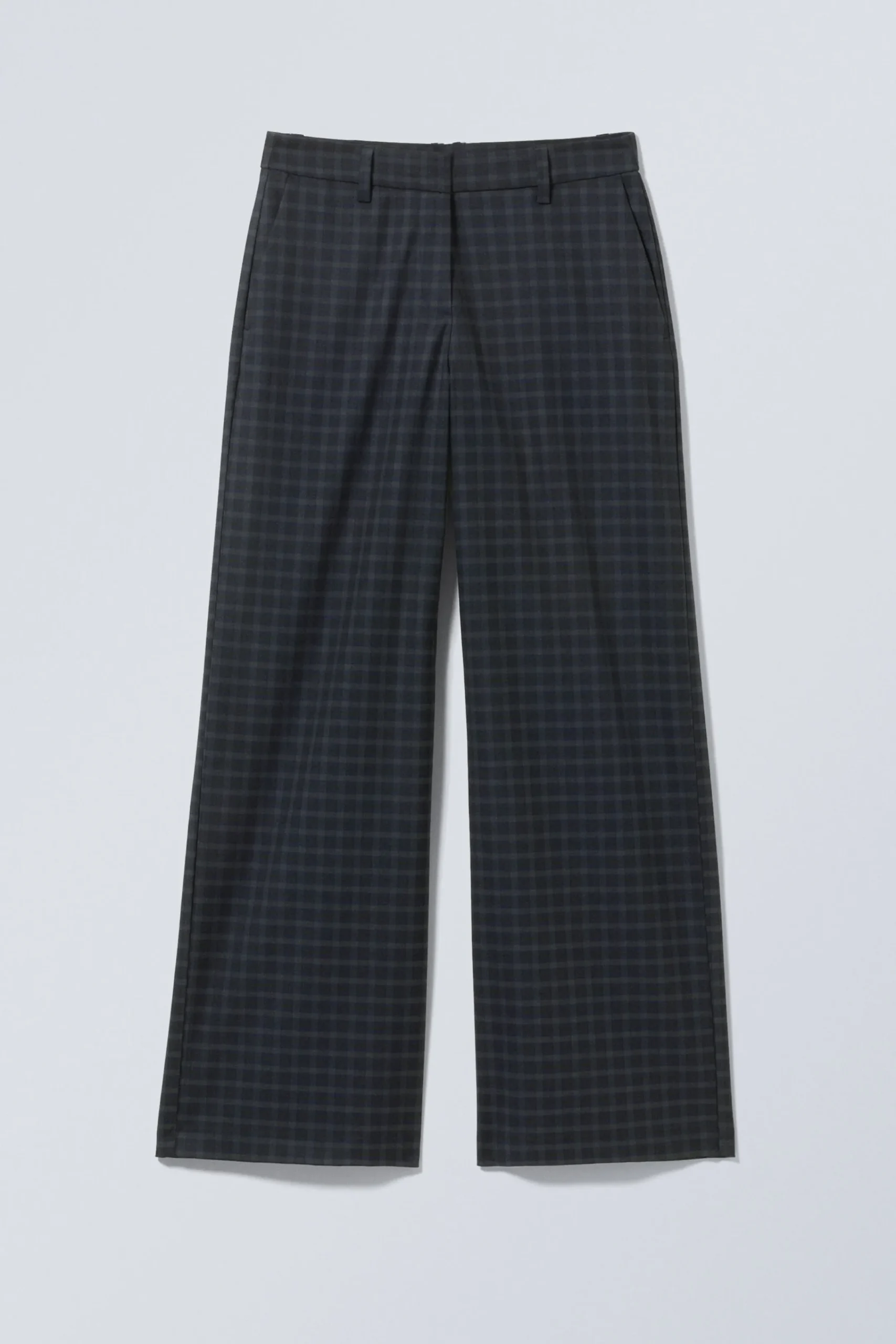 Weekday CHECKED LOW LOOSE SUIT TROUSERS>Women Trousers