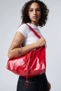 Weekday COATED RECTANGULAR SHOULDER BAG>Women Bags