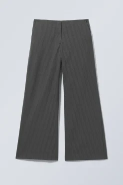 Weekday CUT-OFF WAISTBAND SUITING TROUSERS><noscript><img width=