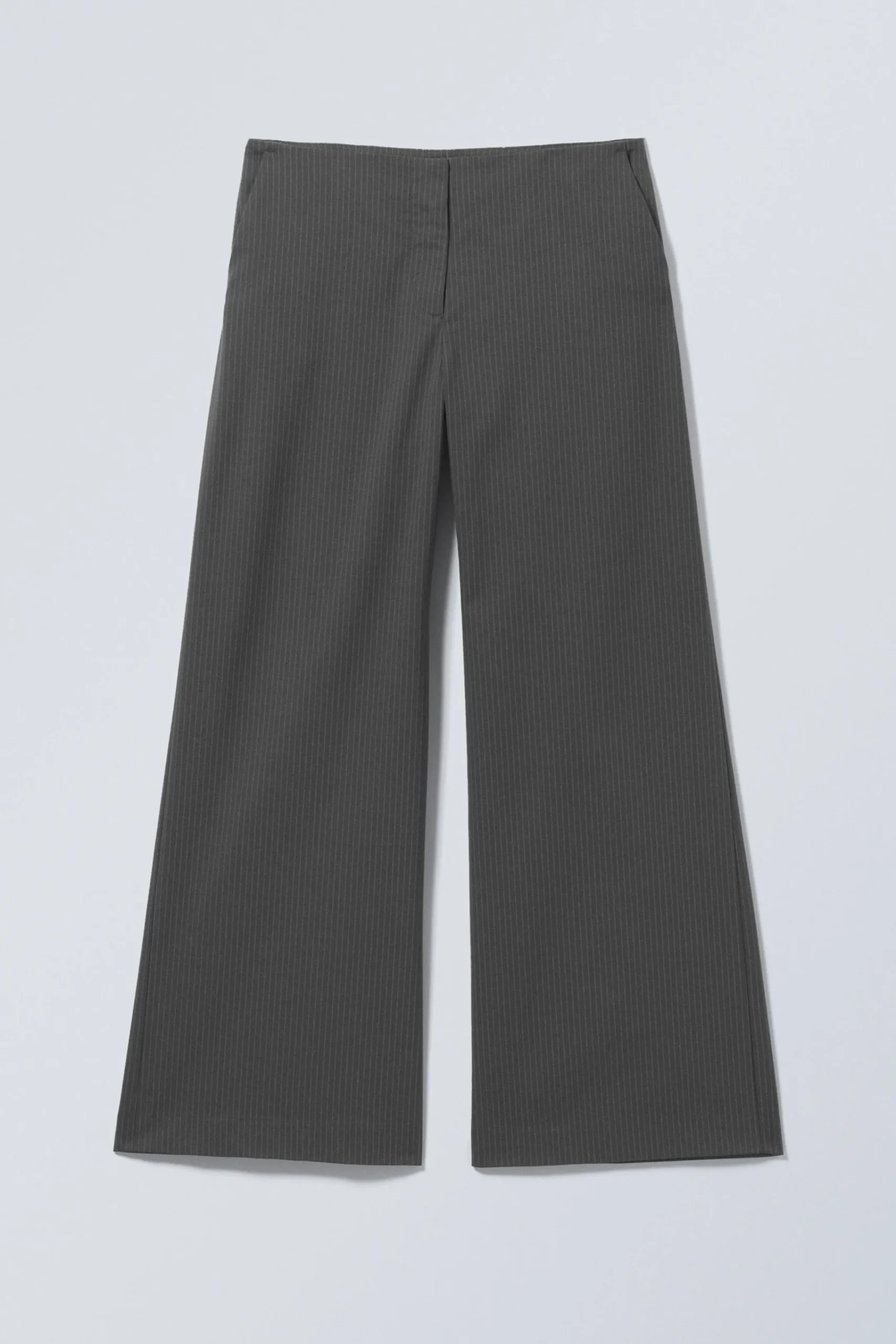 Weekday CUT-OFF WAISTBAND SUITING TROUSERS>Women Trousers