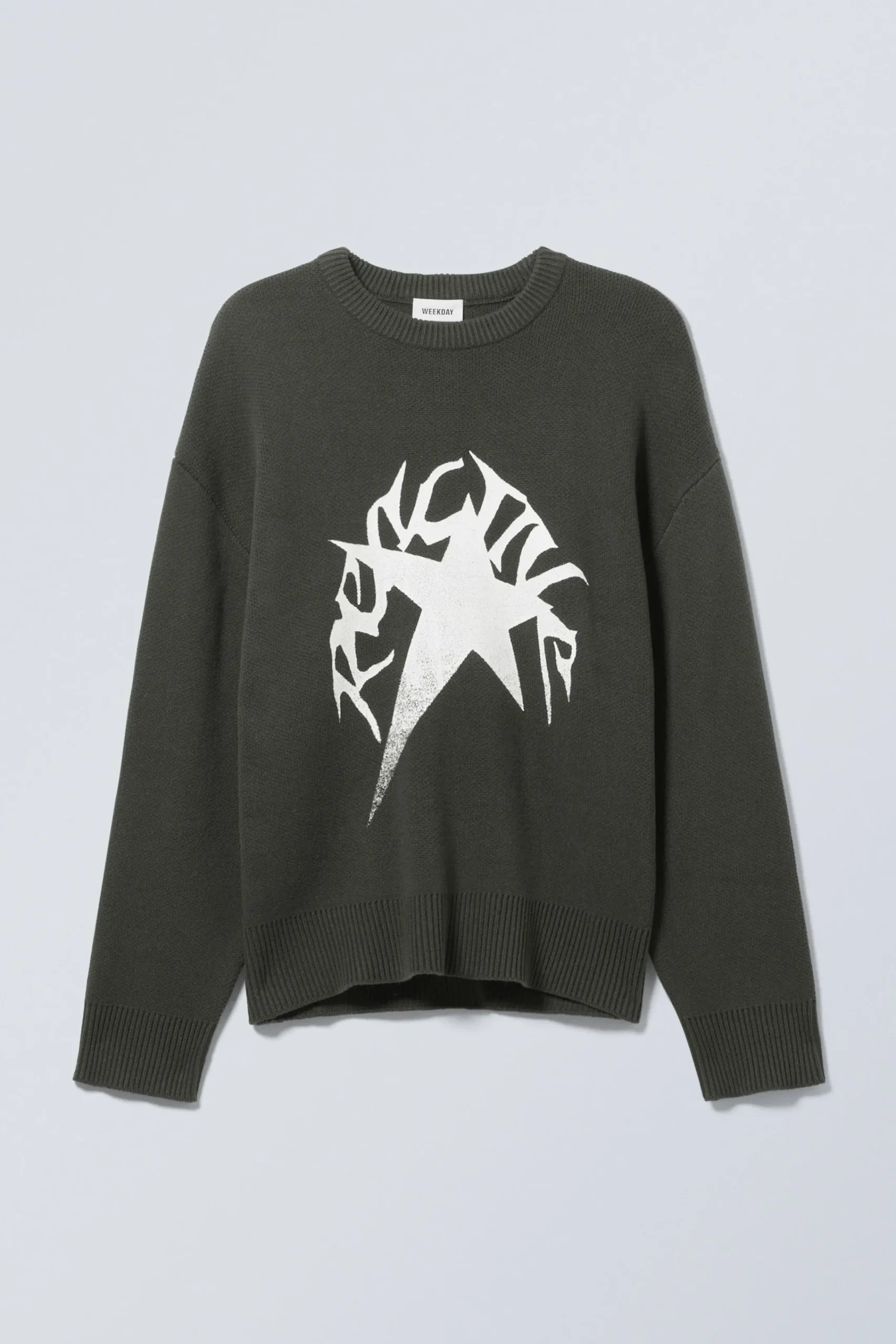 Weekday CYPHER GRAPHIC KNIT SWEATER> Knitwear