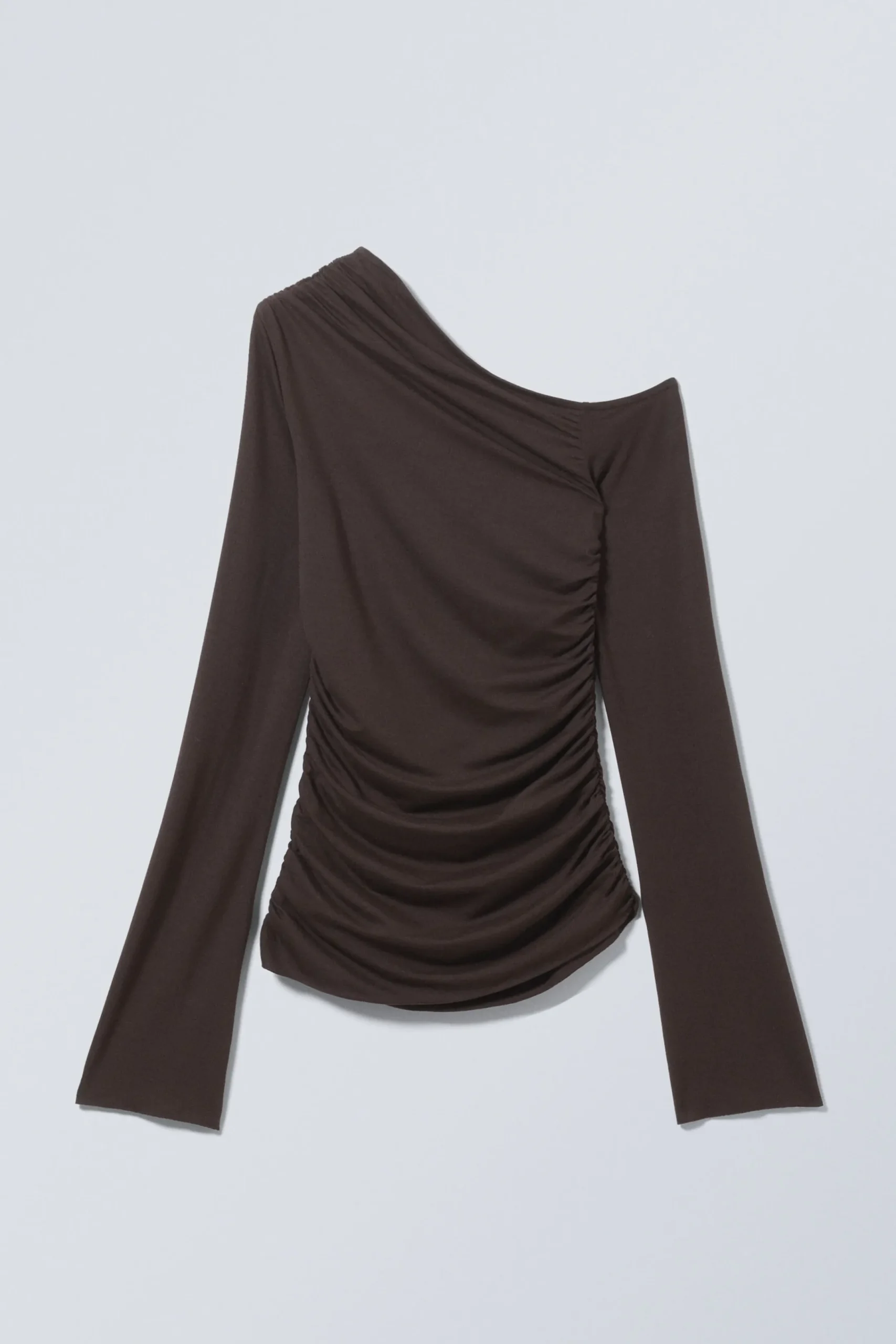 Weekday DRAPE ASYMMETRIC LYOCELL TOP>Women Tops