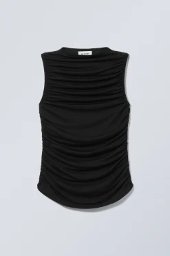 Weekday DRAPE MOCK-NECK TOP><noscript><img width=