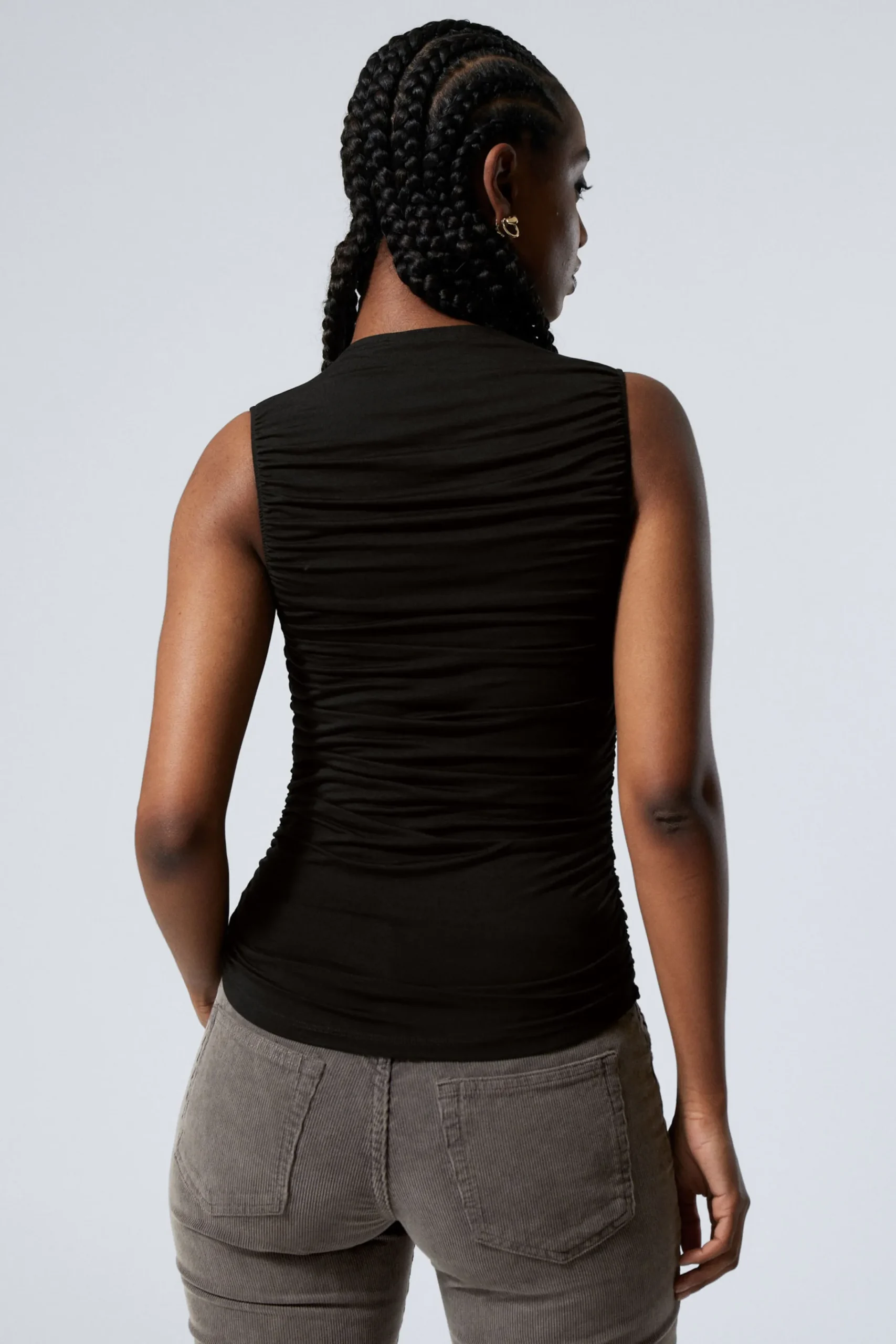 Weekday DRAPE MOCK-NECK TOP>Women Tops