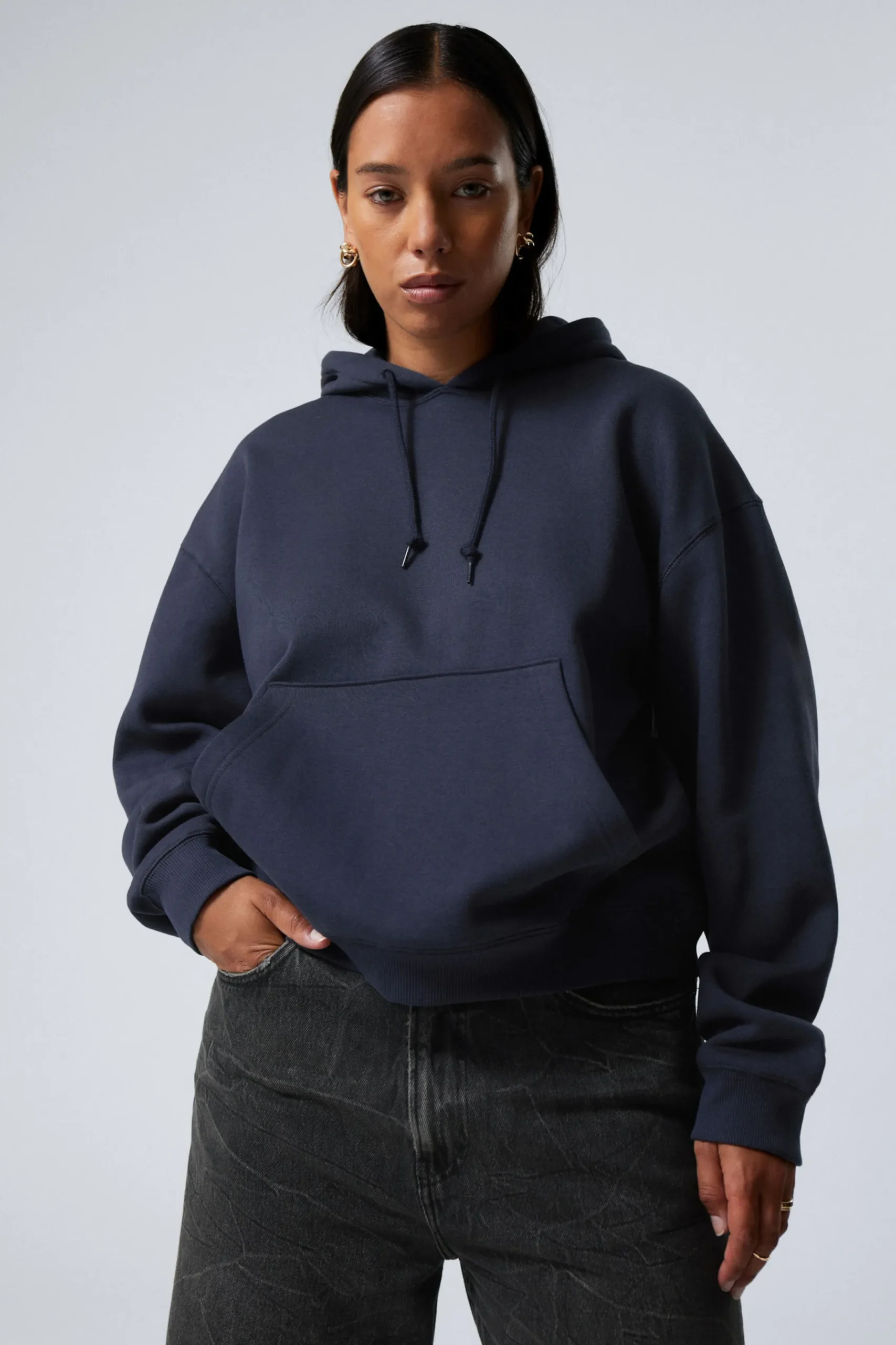 Weekday ESSENCE STANDARD HOODIE>Women Hoodies|Basics