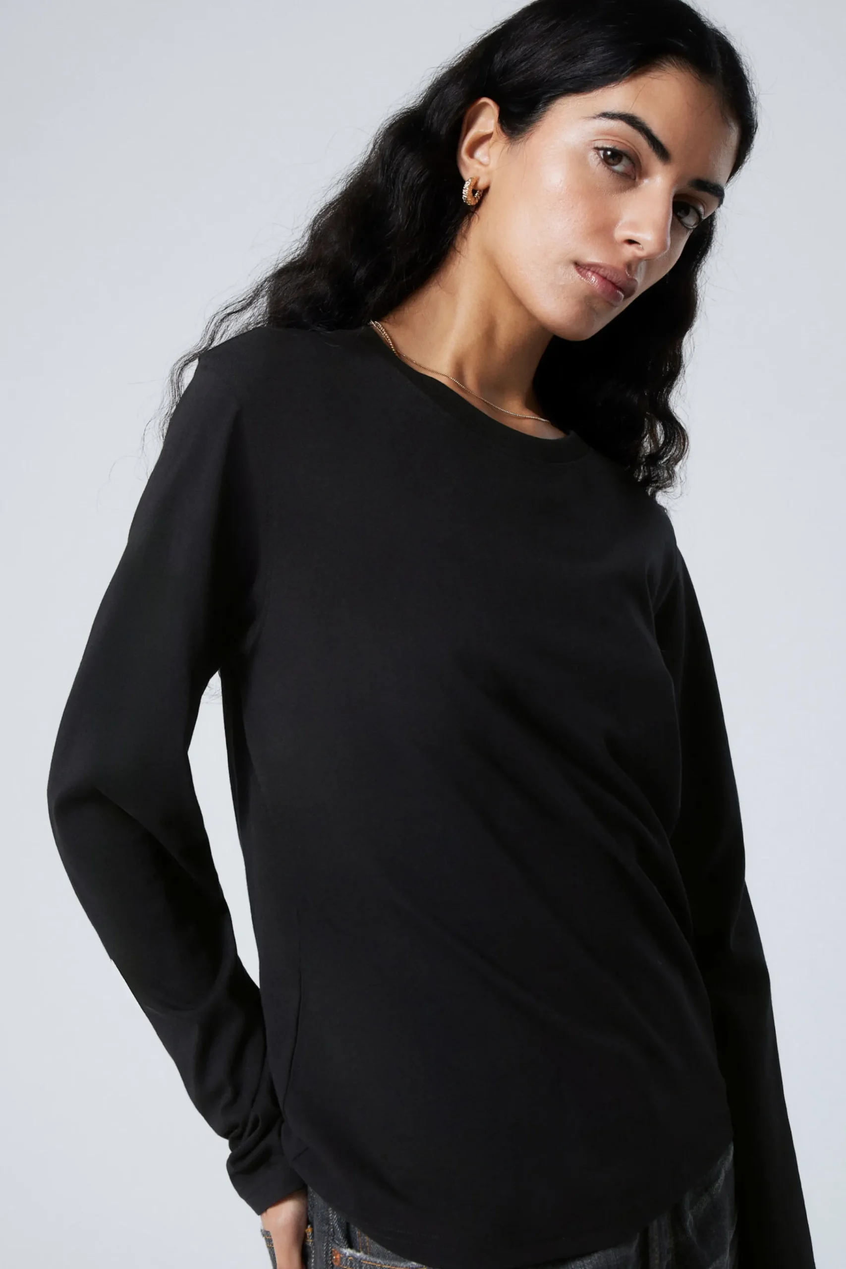 Weekday ESSENCE STANDARD LONG SLEEVE>Women Basics
