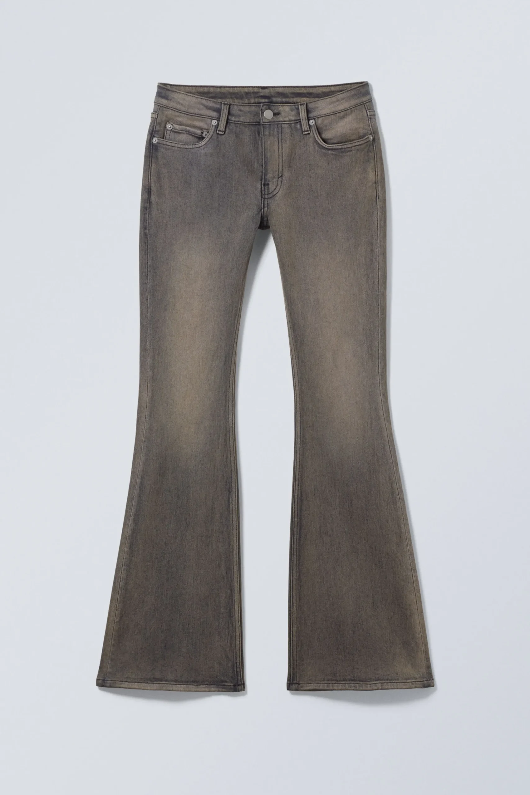 Weekday FLAME LOW RISE SLIM FLARED LEG JEANS>Women Jeans
