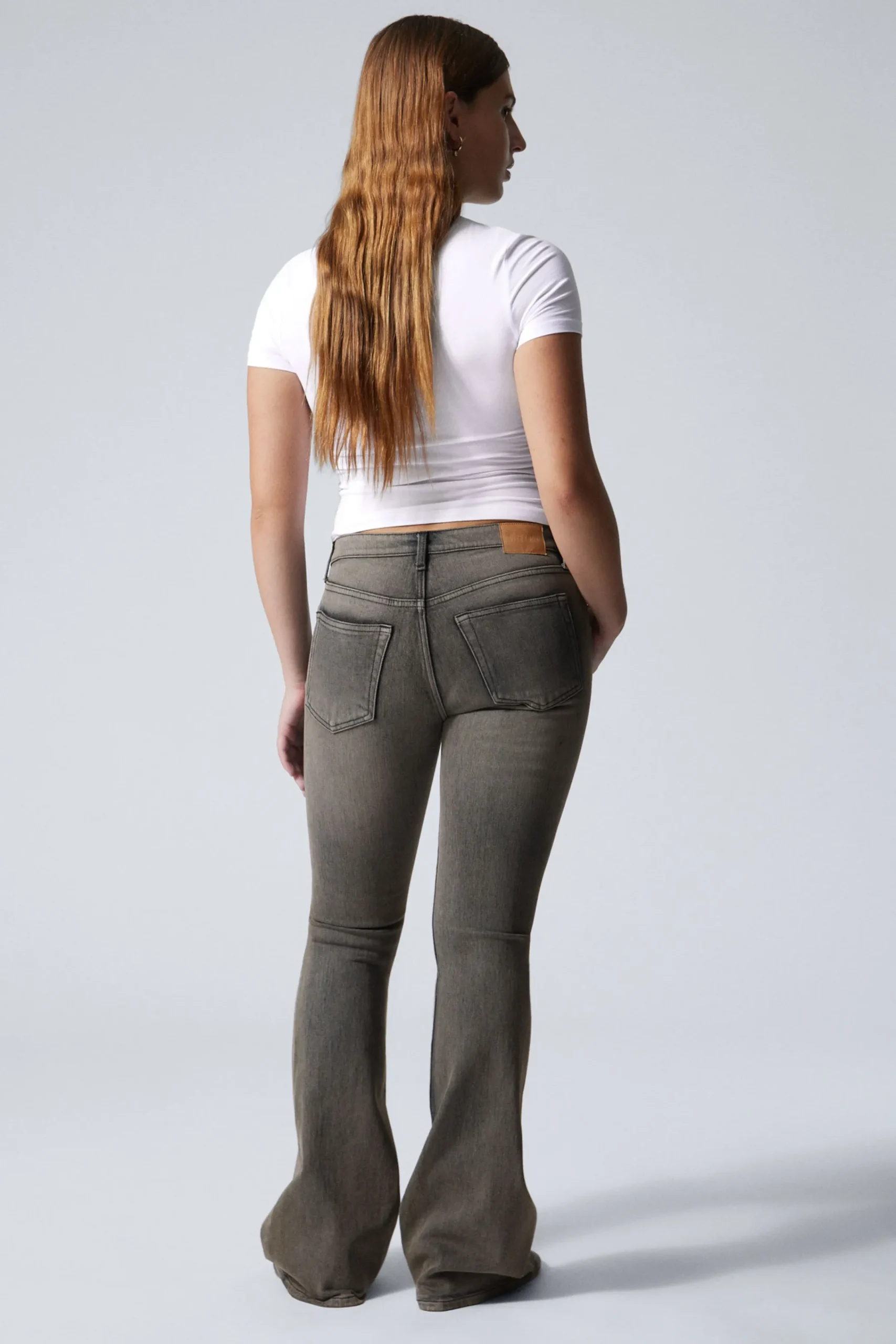 Weekday FLAME LOW RISE SLIM FLARED LEG JEANS>Women Jeans