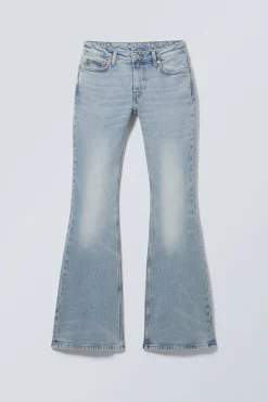 Weekday FLAME LOW RISE SLIM FLARED LEG JEANS><noscript><img width=