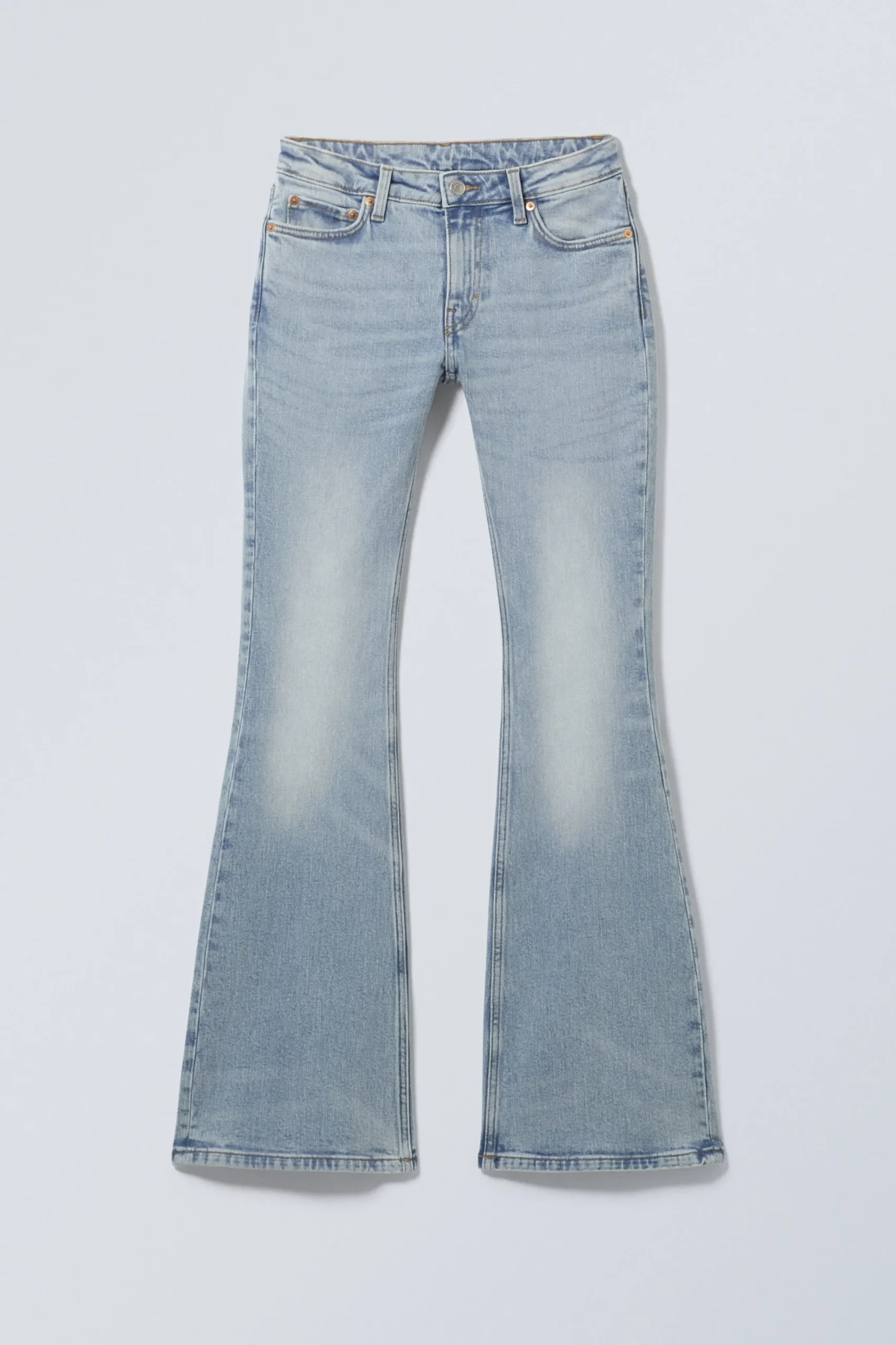 Weekday FLAME LOW RISE SLIM FLARED LEG JEANS>Women Jeans