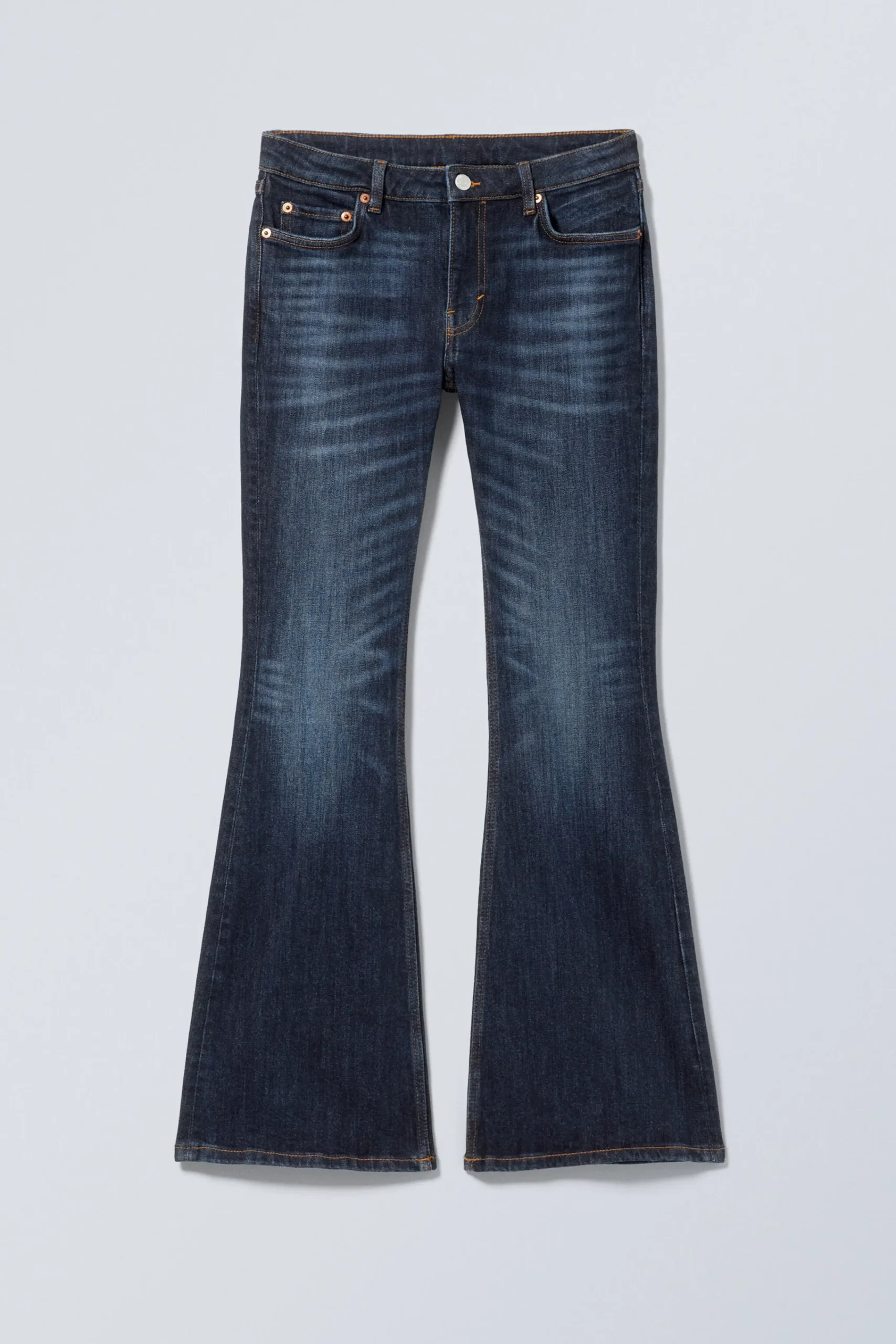 Weekday FLAME LOW RISE SLIM FLARED LEG JEANS>Women Jeans